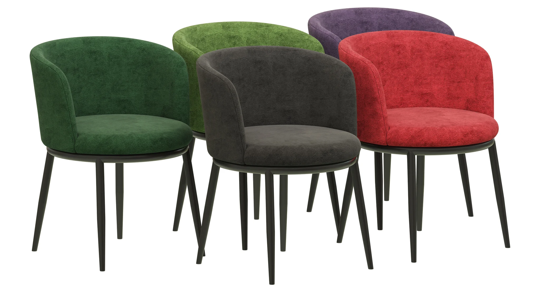 Eichholtz Dining Chair Filmore — 3D model preview 2