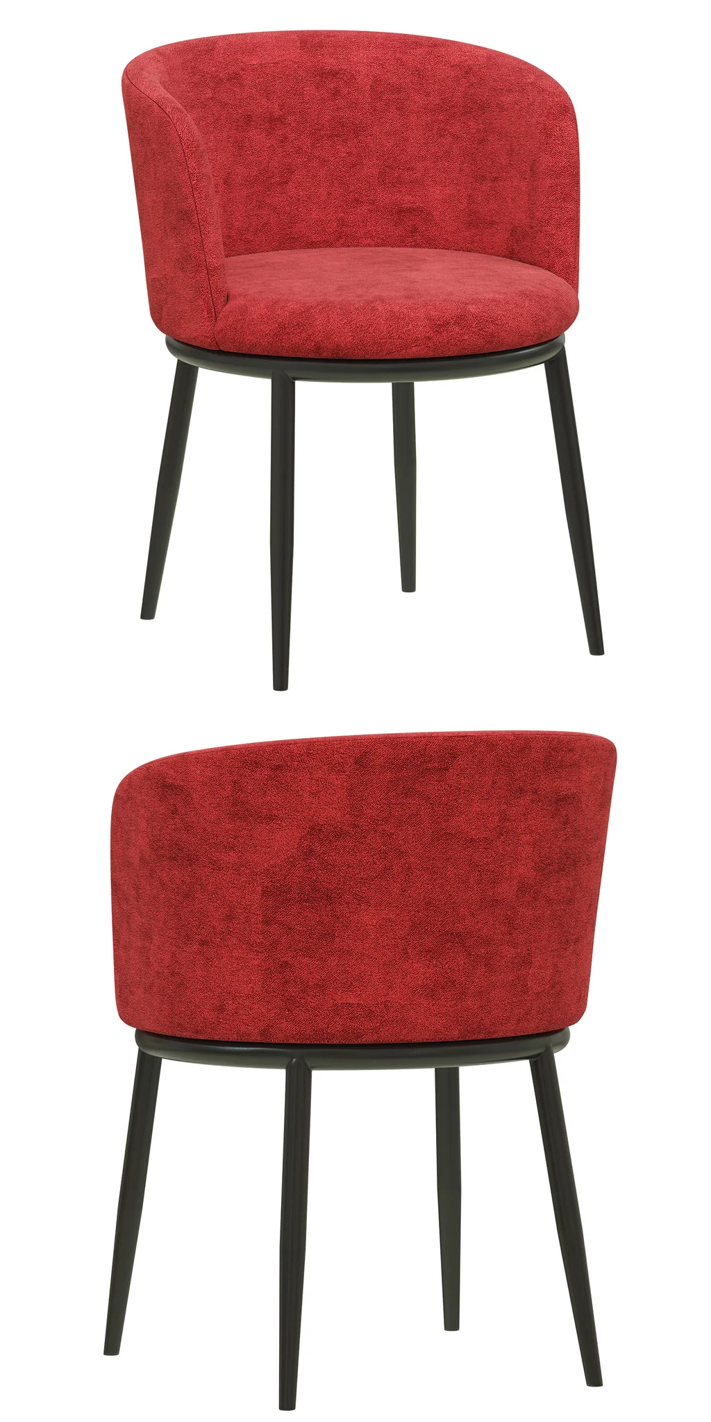 Eichholtz Dining Chair Filmore — 3D model preview 4