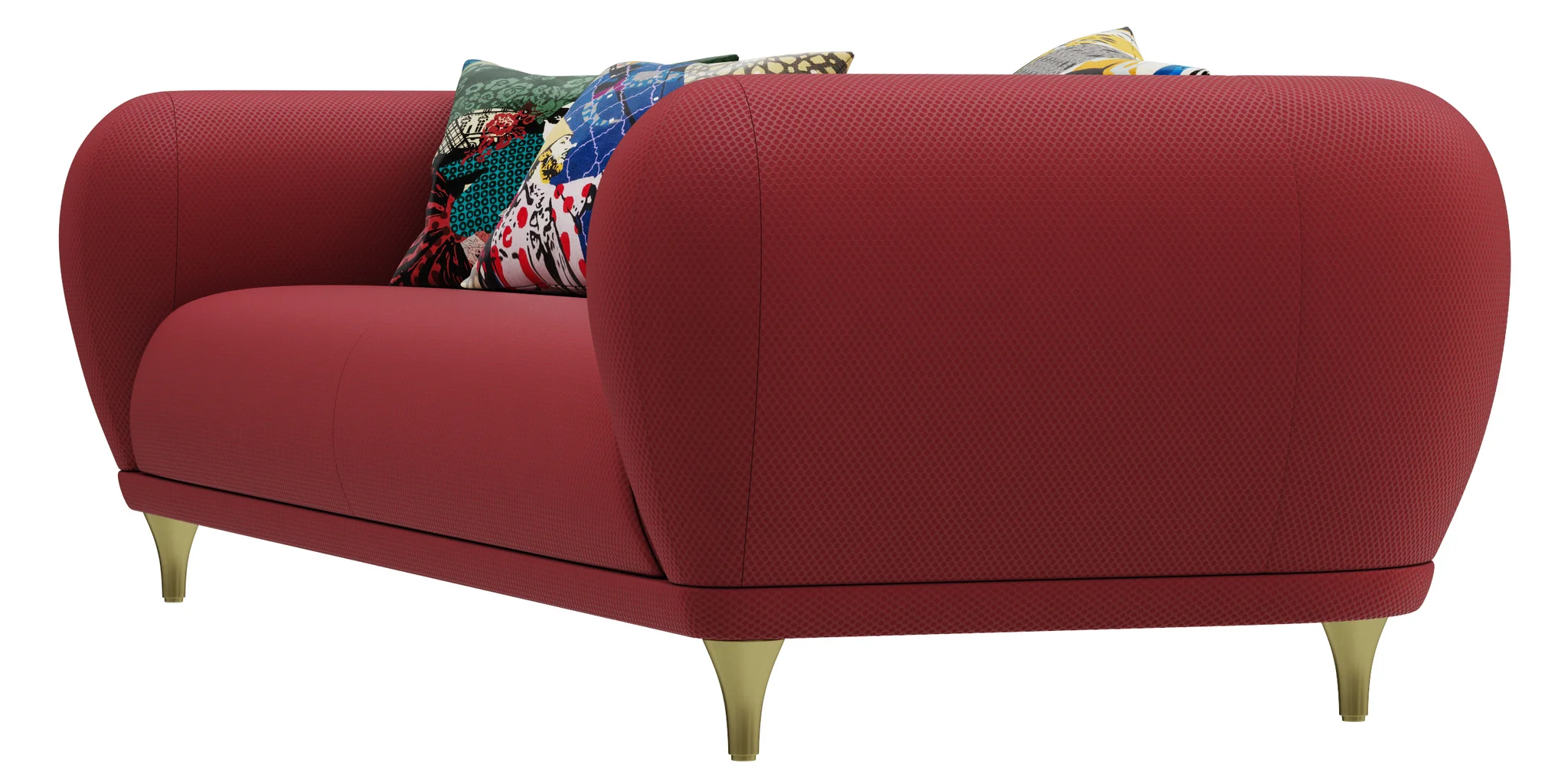 Roche Bobois MONTGOLFIERE Large 4 Seat Sofa — 3D model preview 3