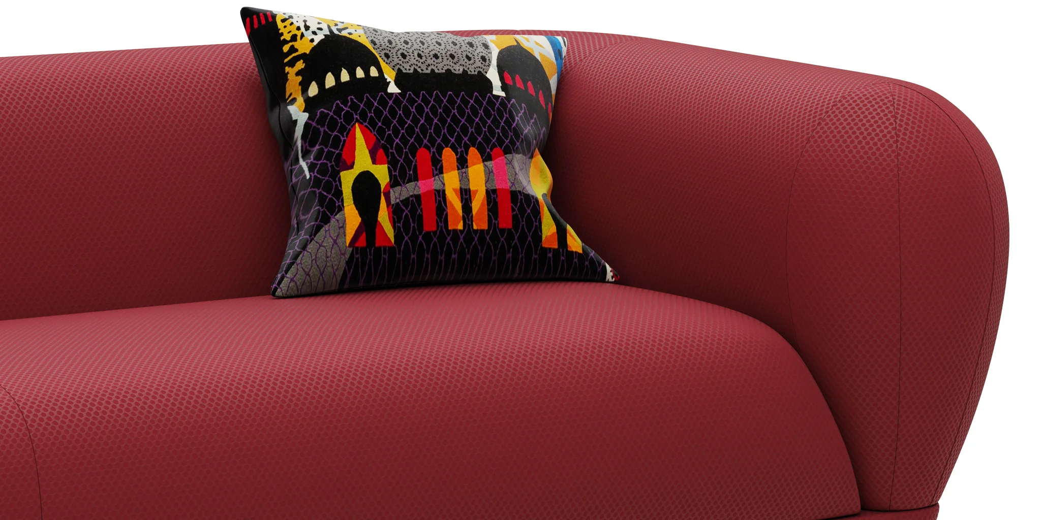 Roche Bobois MONTGOLFIERE Large 4 Seat Sofa — 3D model preview 4