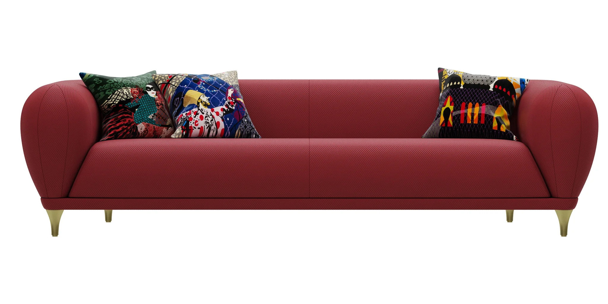 Roche Bobois MONTGOLFIERE Large 4 Seat Sofa — 3D model preview 8