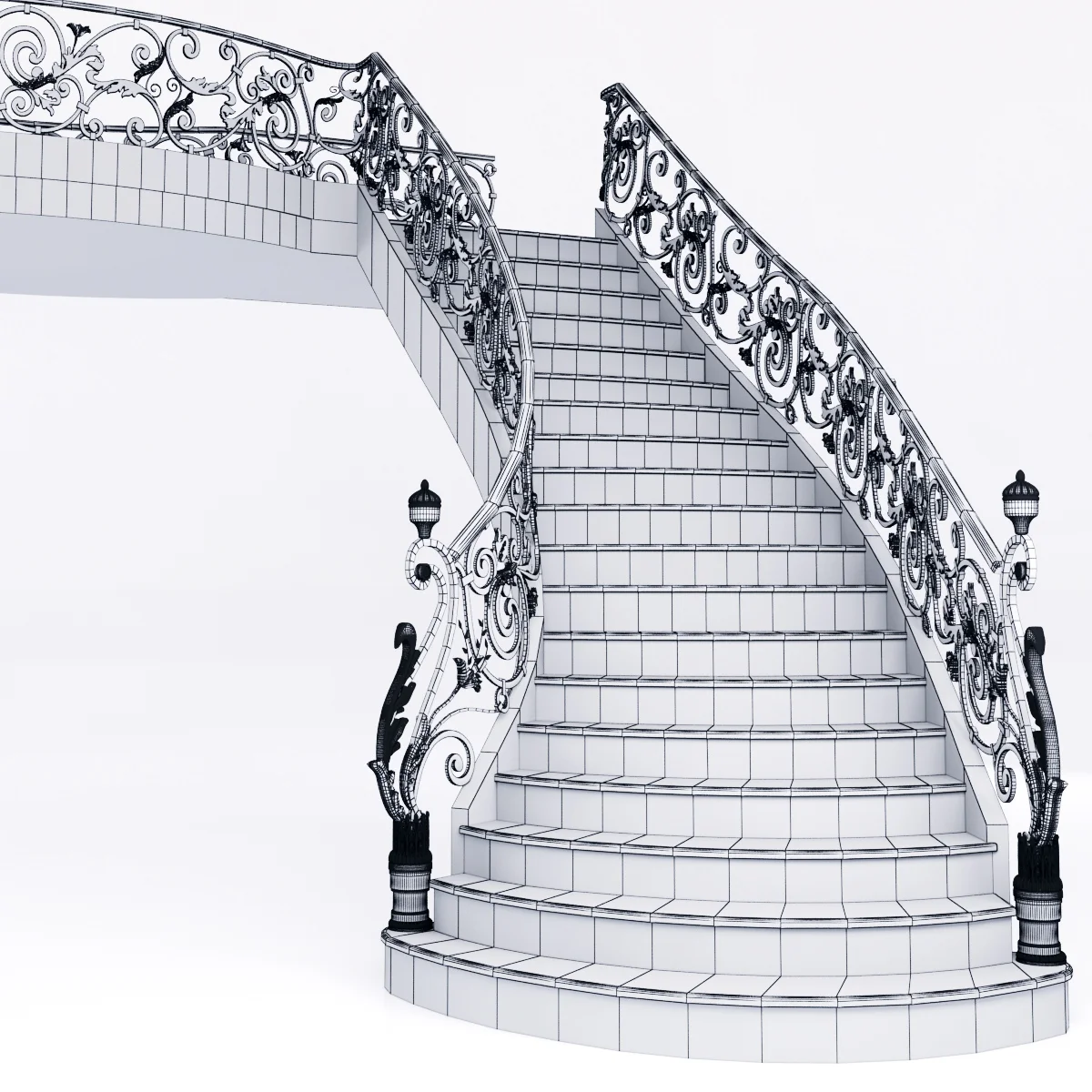 Stairs7 — 3D model preview 3