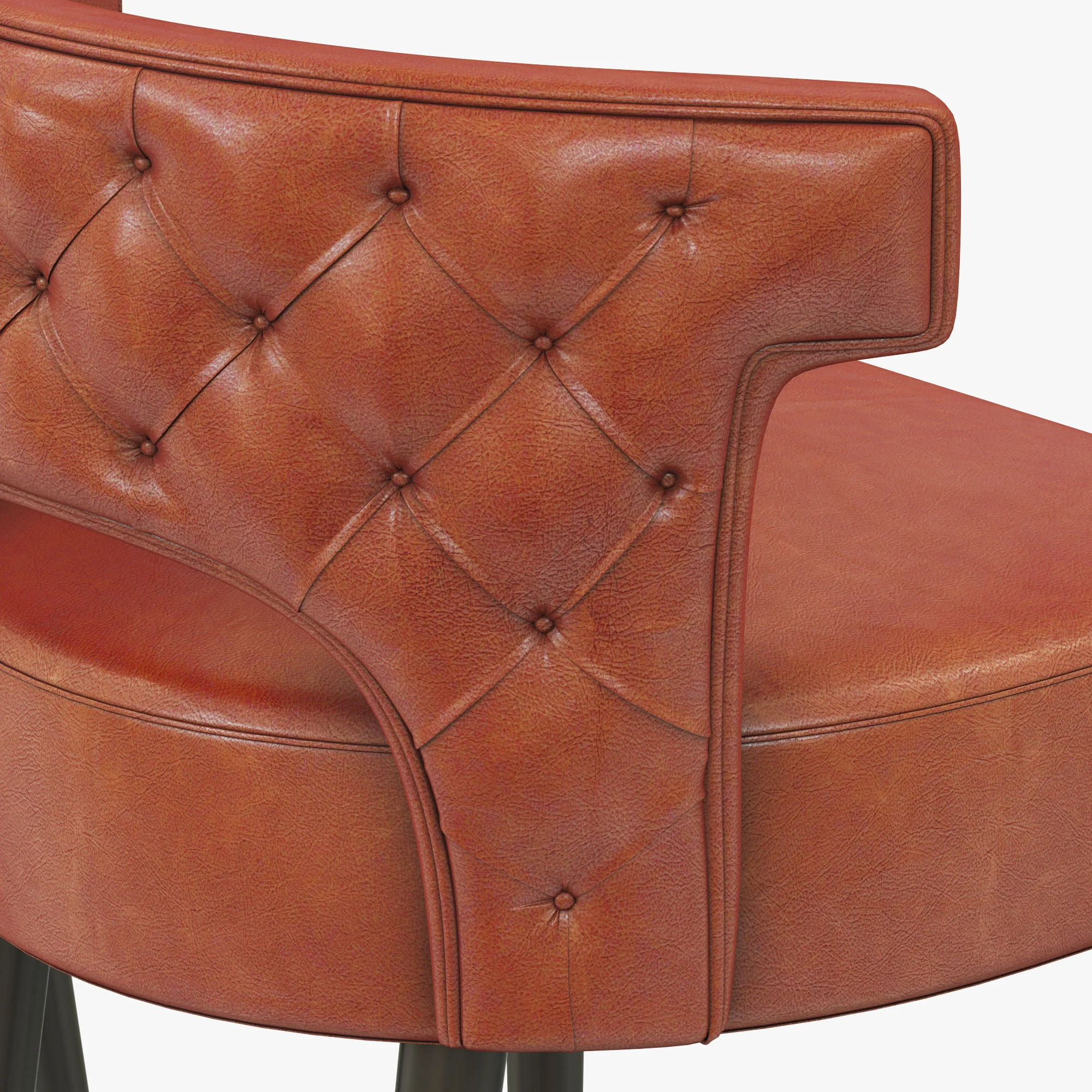 Brabbu Kansas Counter Stool — 3D model preview 3