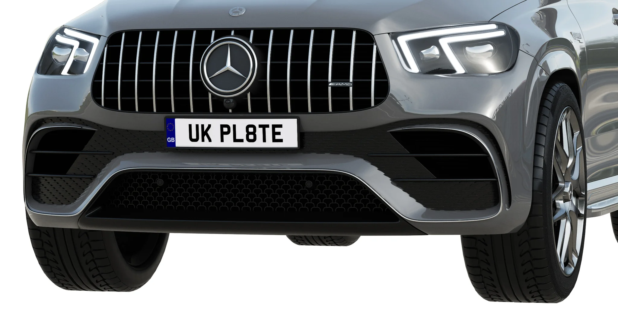 Mercedes Benz GLE 63, 3D model preview 4