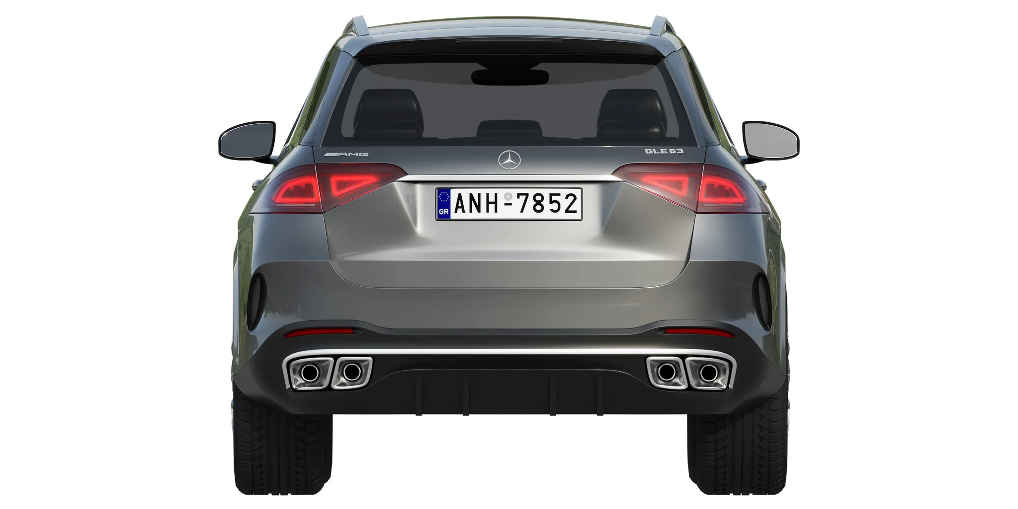 Mercedes Benz GLE 63, 3D model preview 10