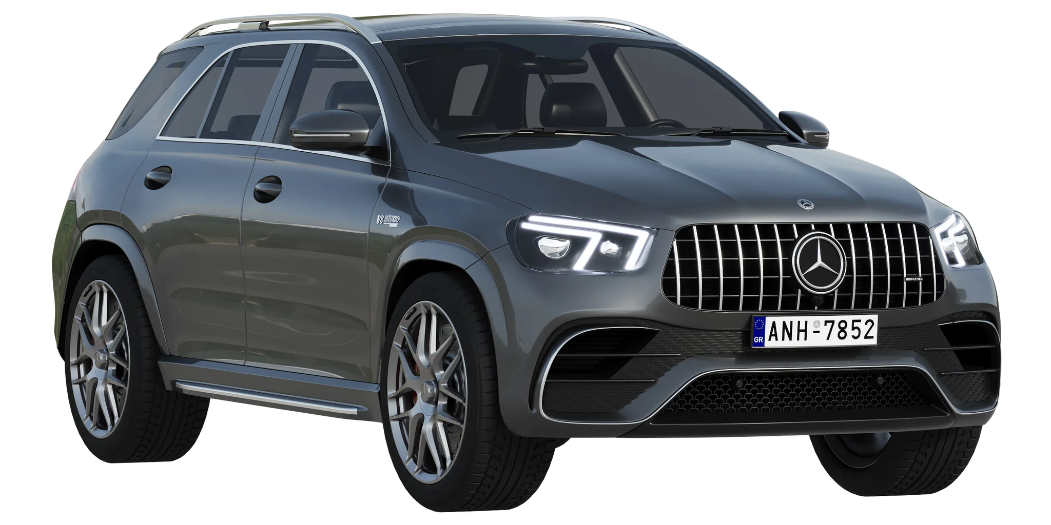 Mercedes Benz GLE 63, 3D model preview 15