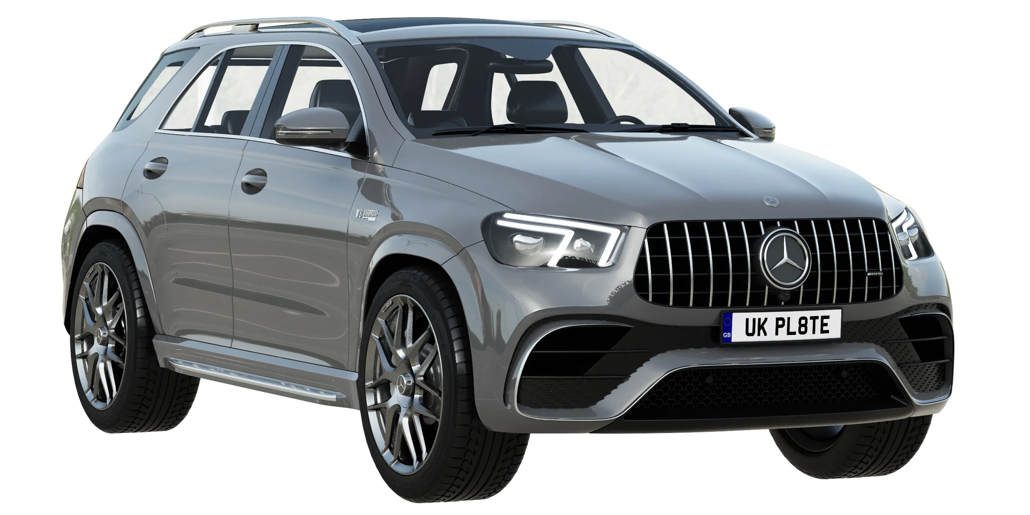 Mercedes Benz GLE 63, 3D model preview 19
