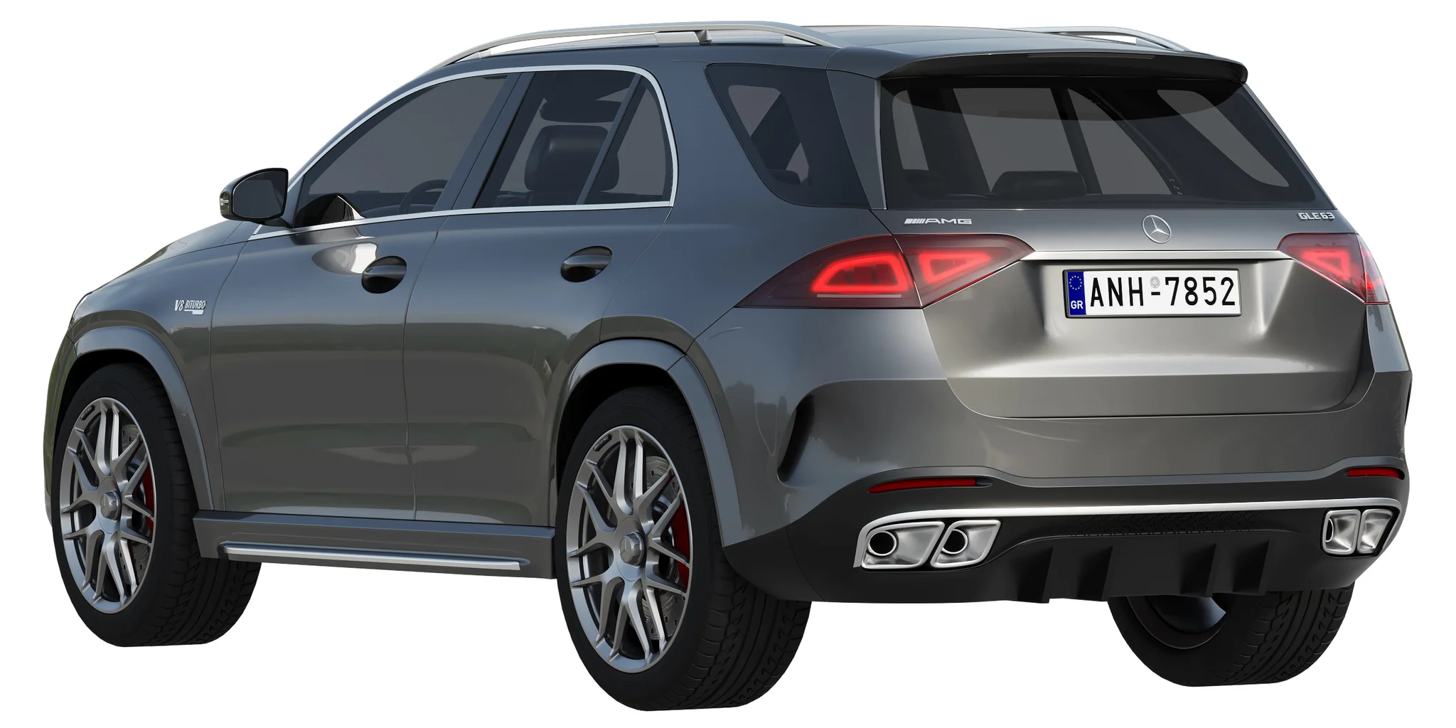 Mercedes Benz GLE 63, 3D model preview 21