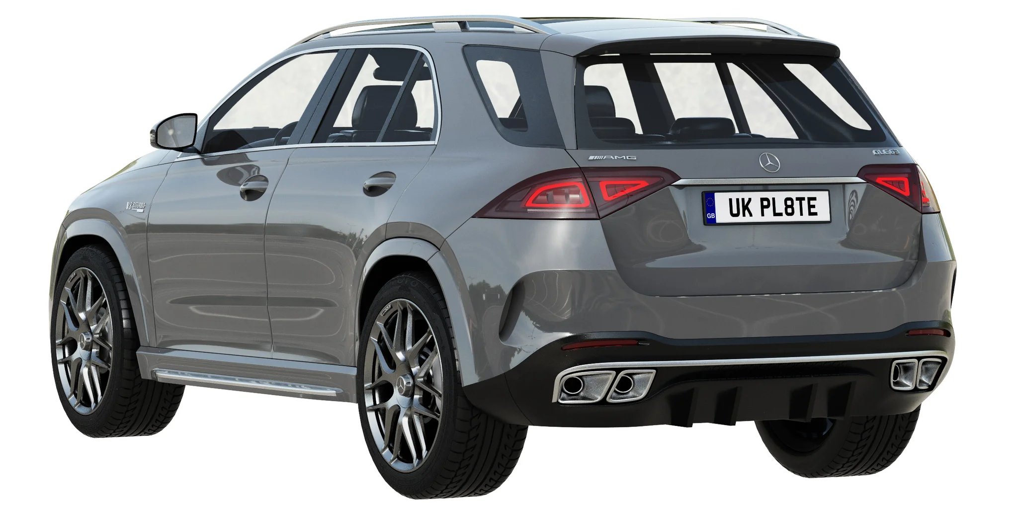 Mercedes Benz GLE 63, 3D model preview 23