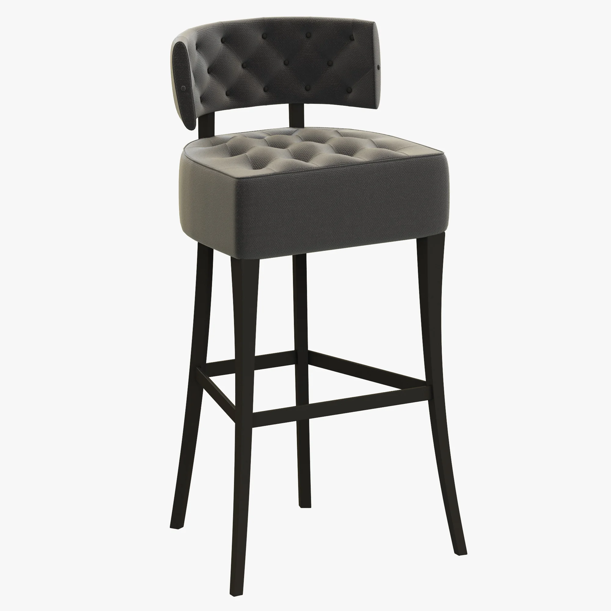 Brabbu ZULU Bar Chair — 3D model preview 1