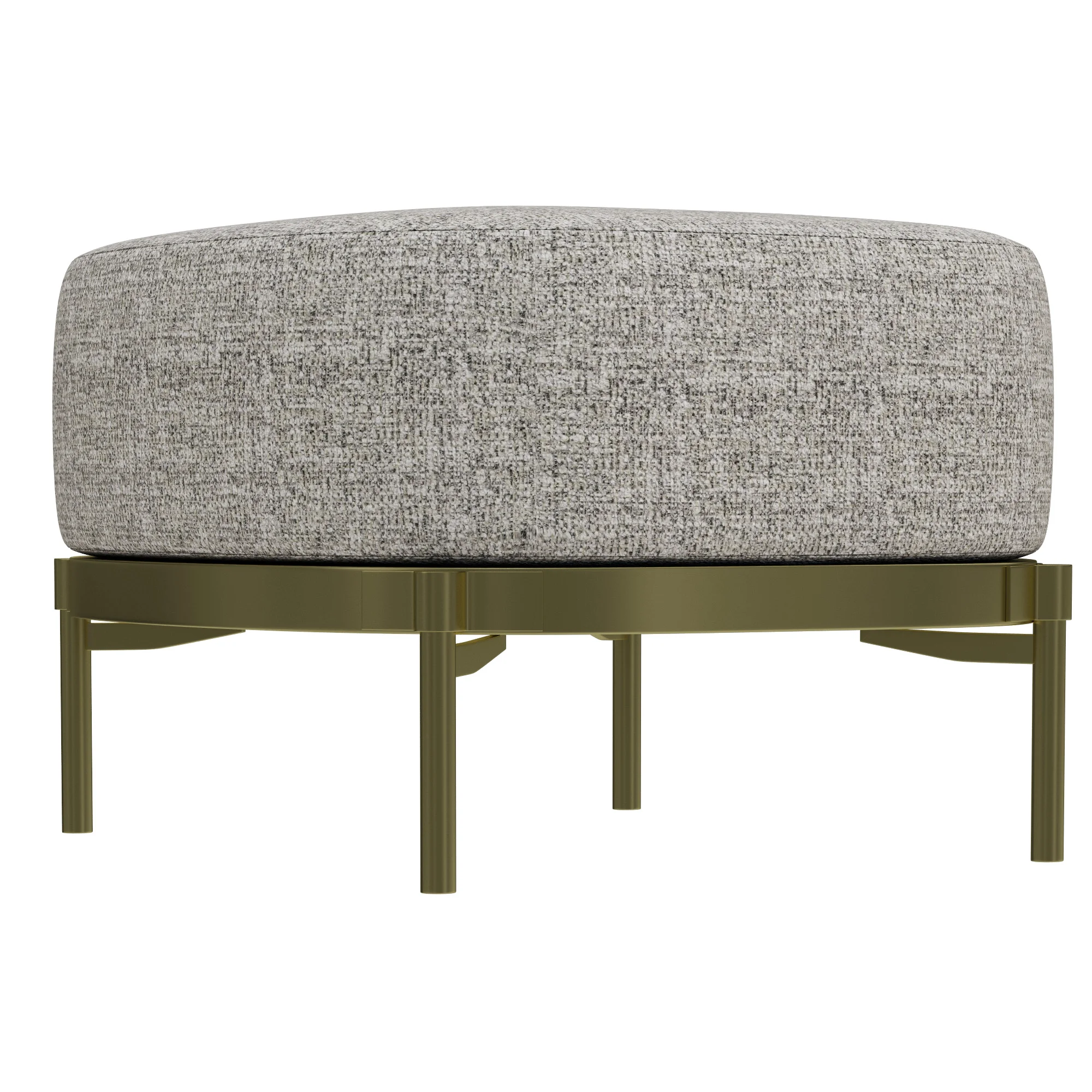 Minotti Tape Footstool — 3D model preview 2