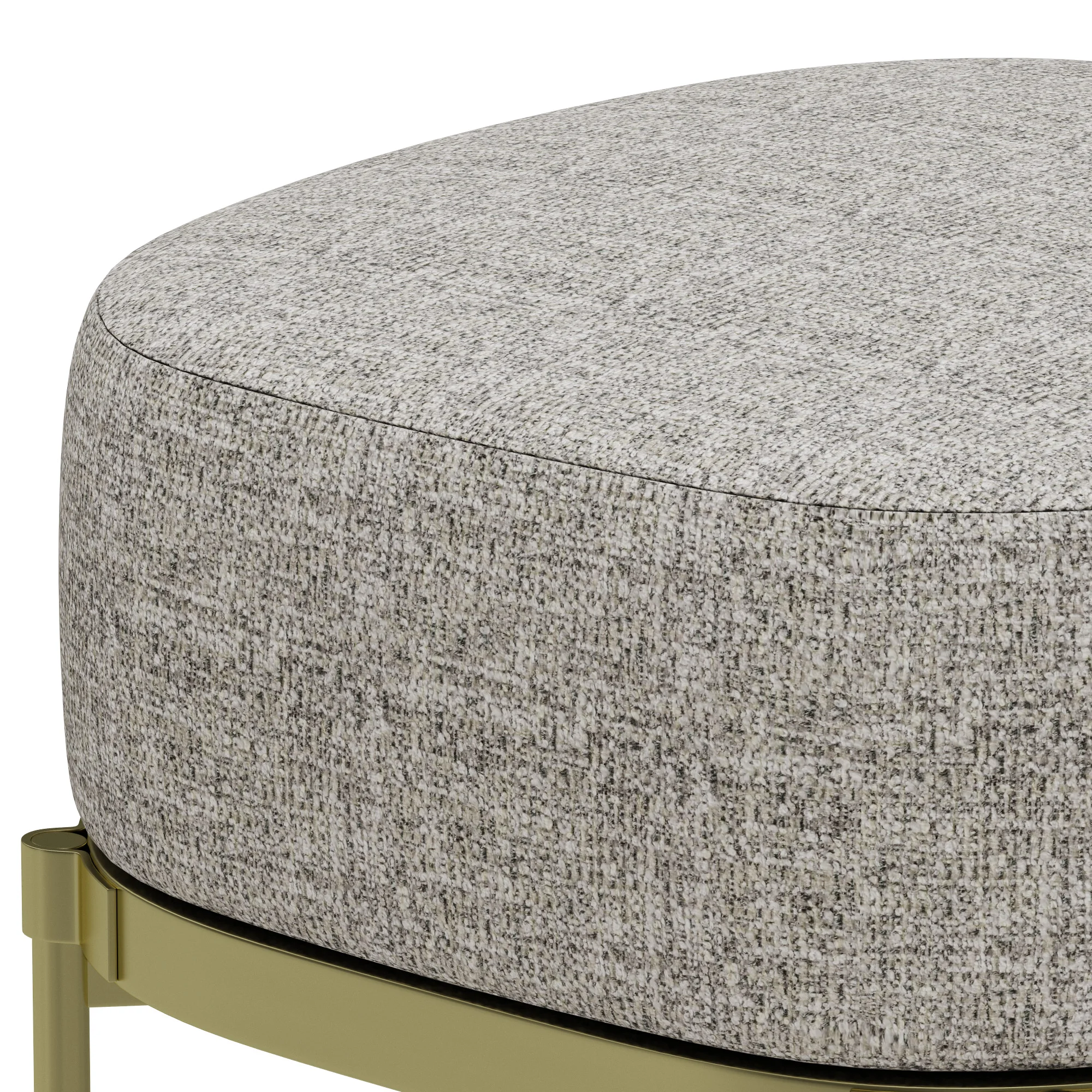 Minotti Tape Footstool — 3D model preview 3