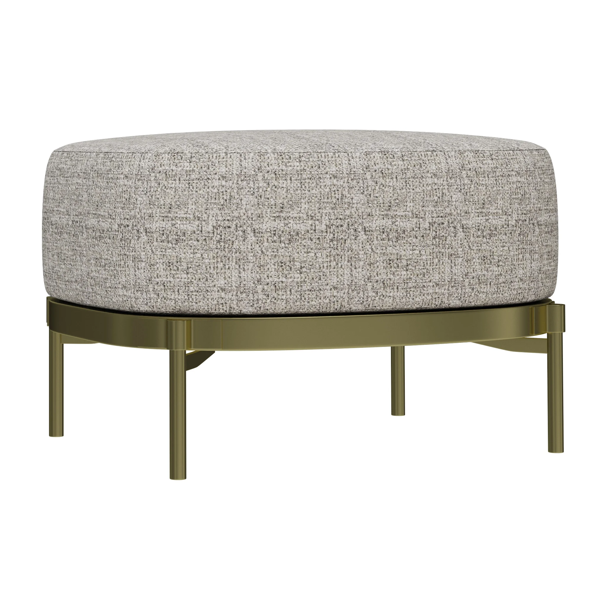 Minotti Tape Footstool — 3D model preview 4
