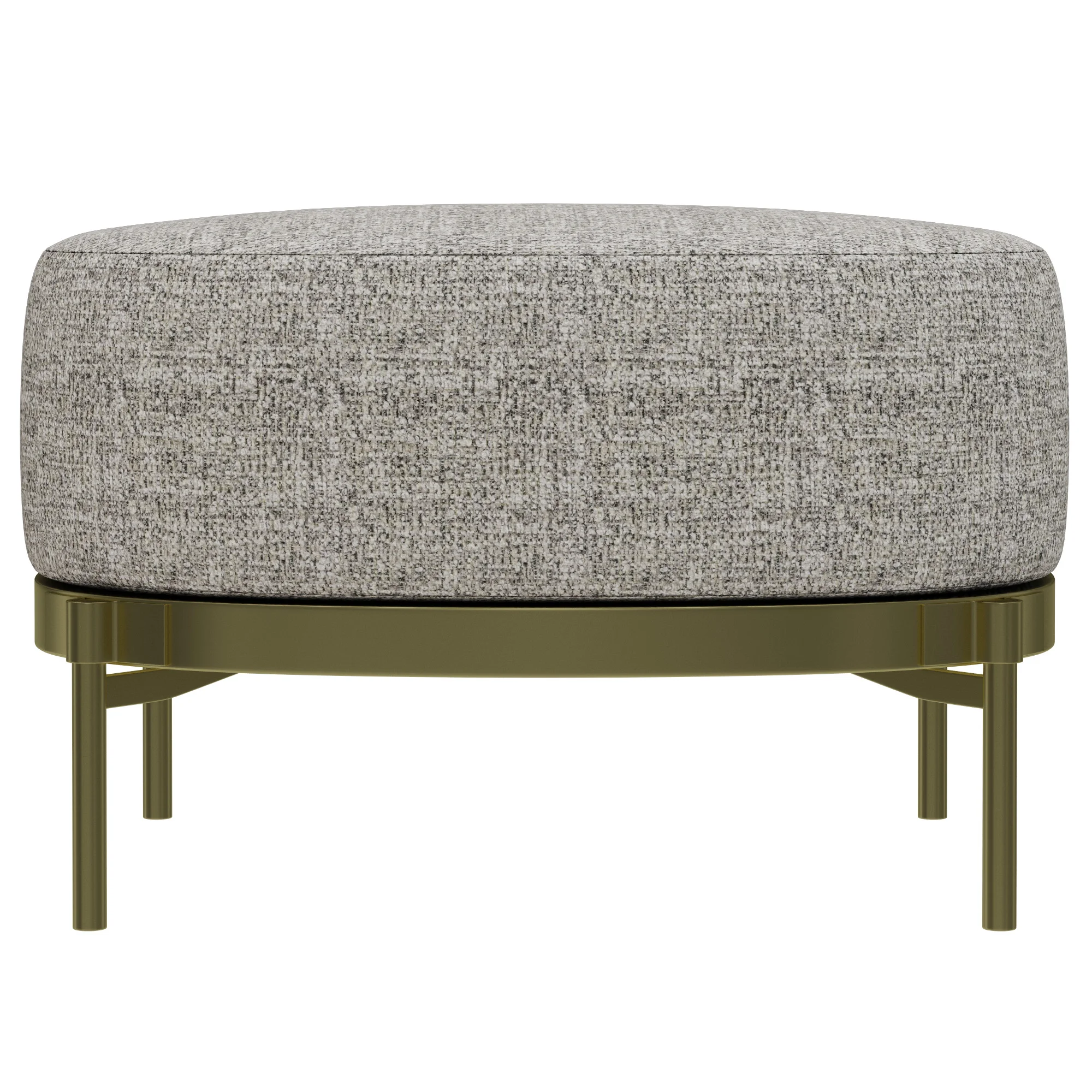 Minotti Tape Footstool — 3D model preview 6