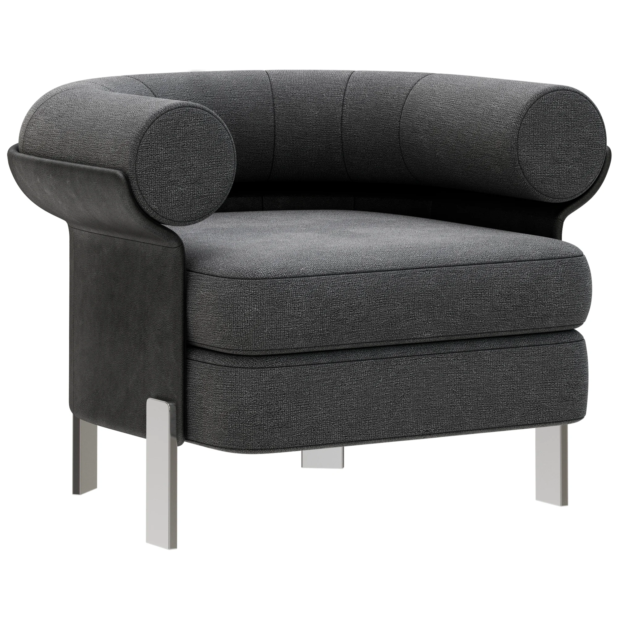 Minotti Mattia Armchair — 3D model preview 1