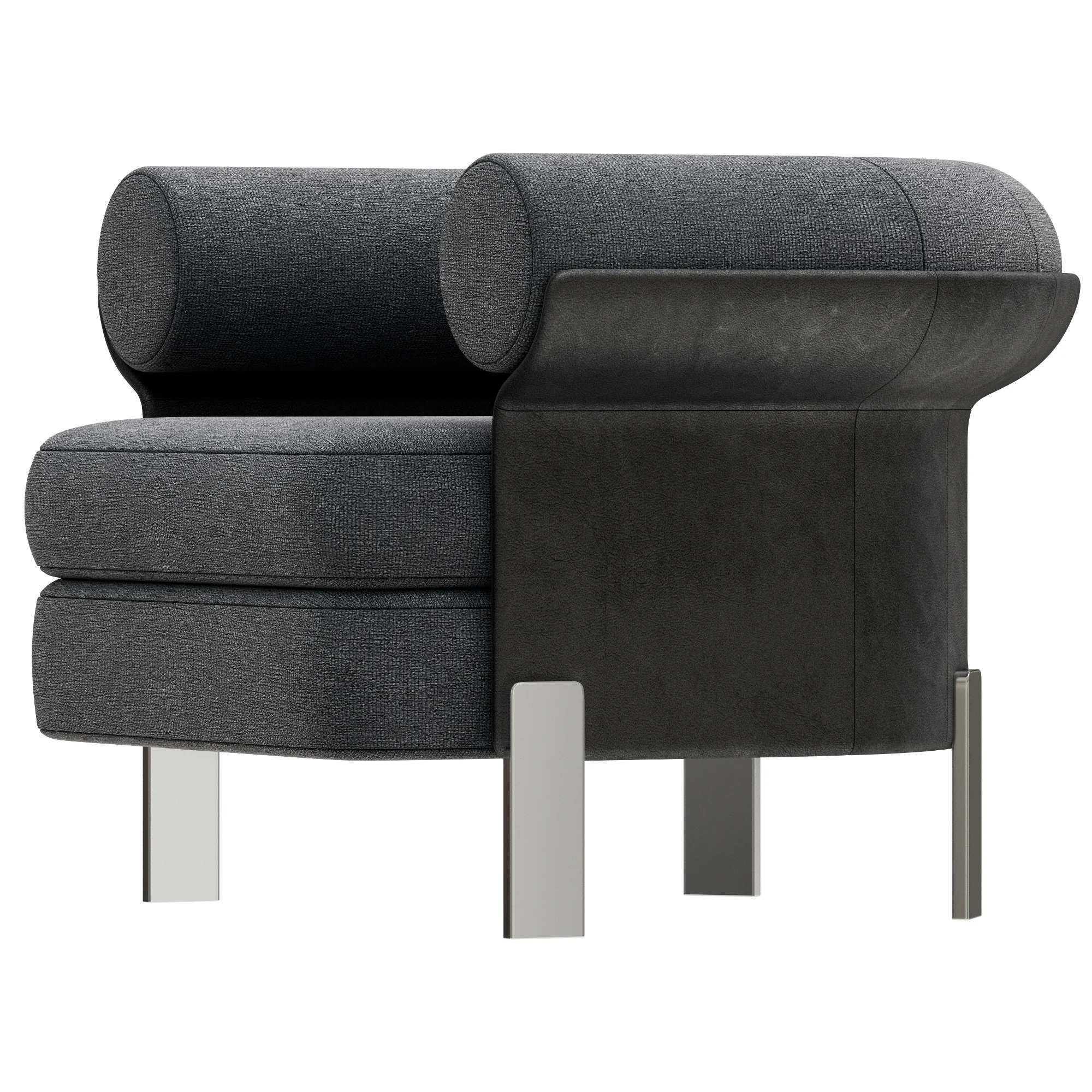 Minotti Mattia Armchair — 3D model preview 2
