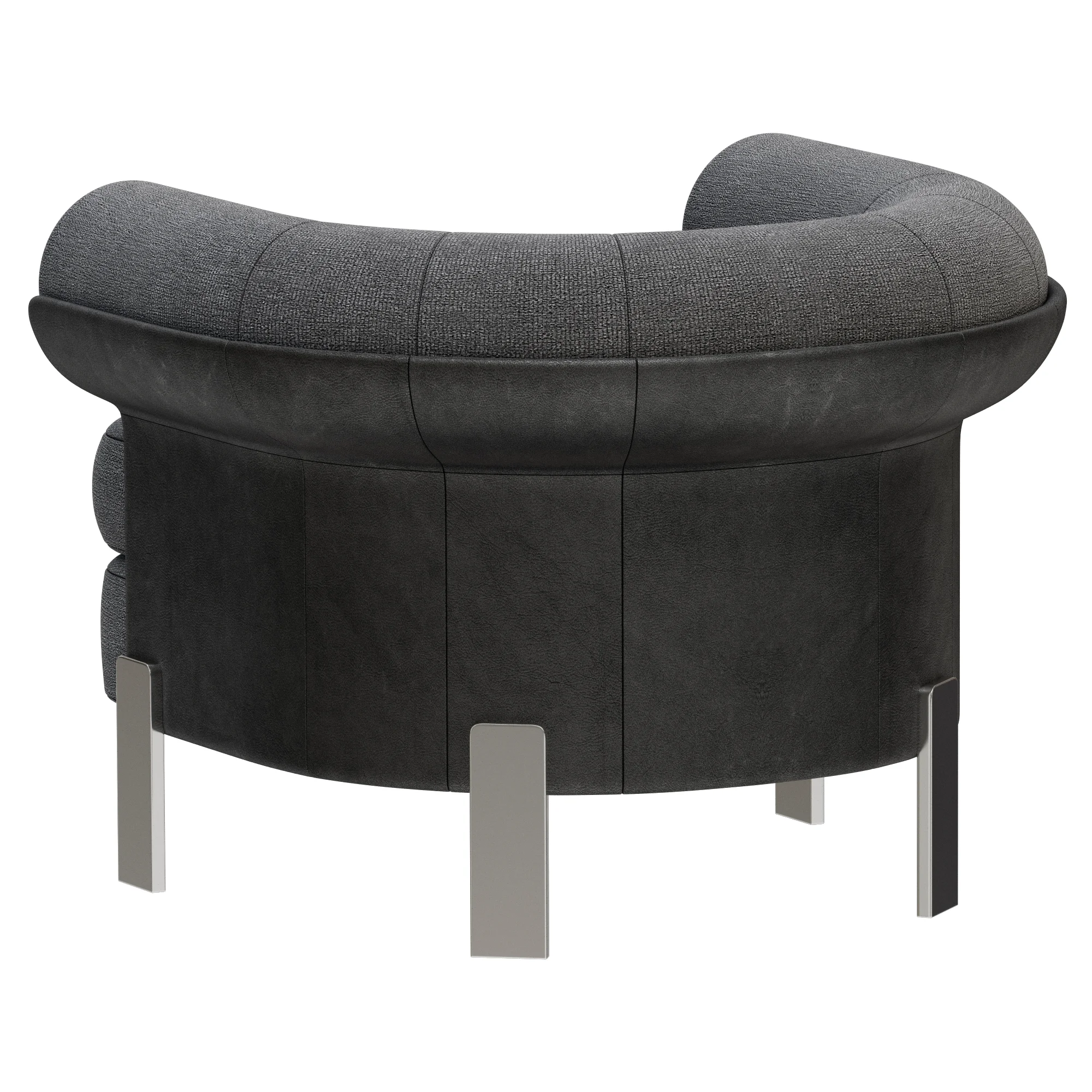 Minotti Mattia Armchair — 3D model preview 4