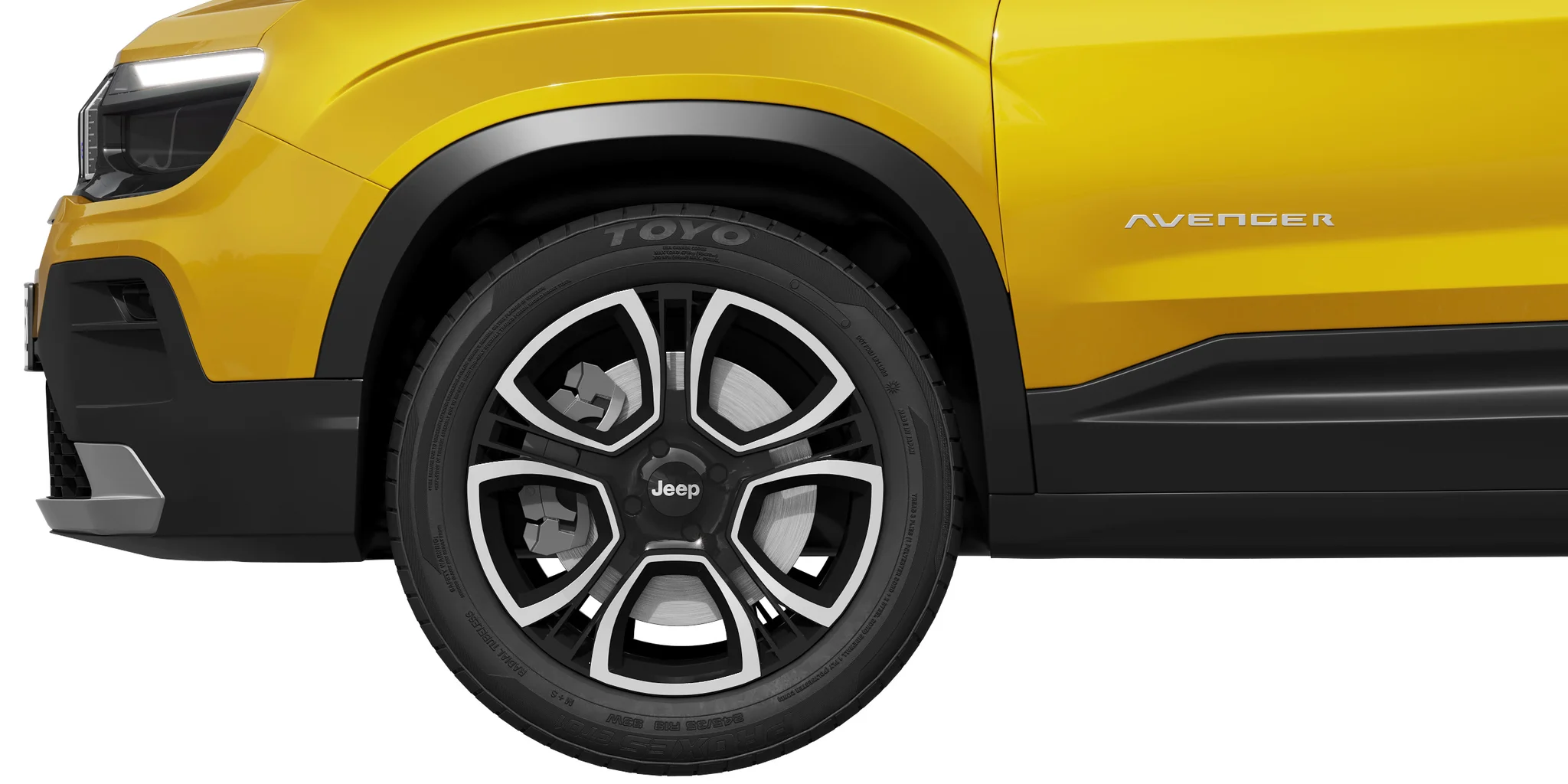 Jeep Avenger, 3D model preview 1