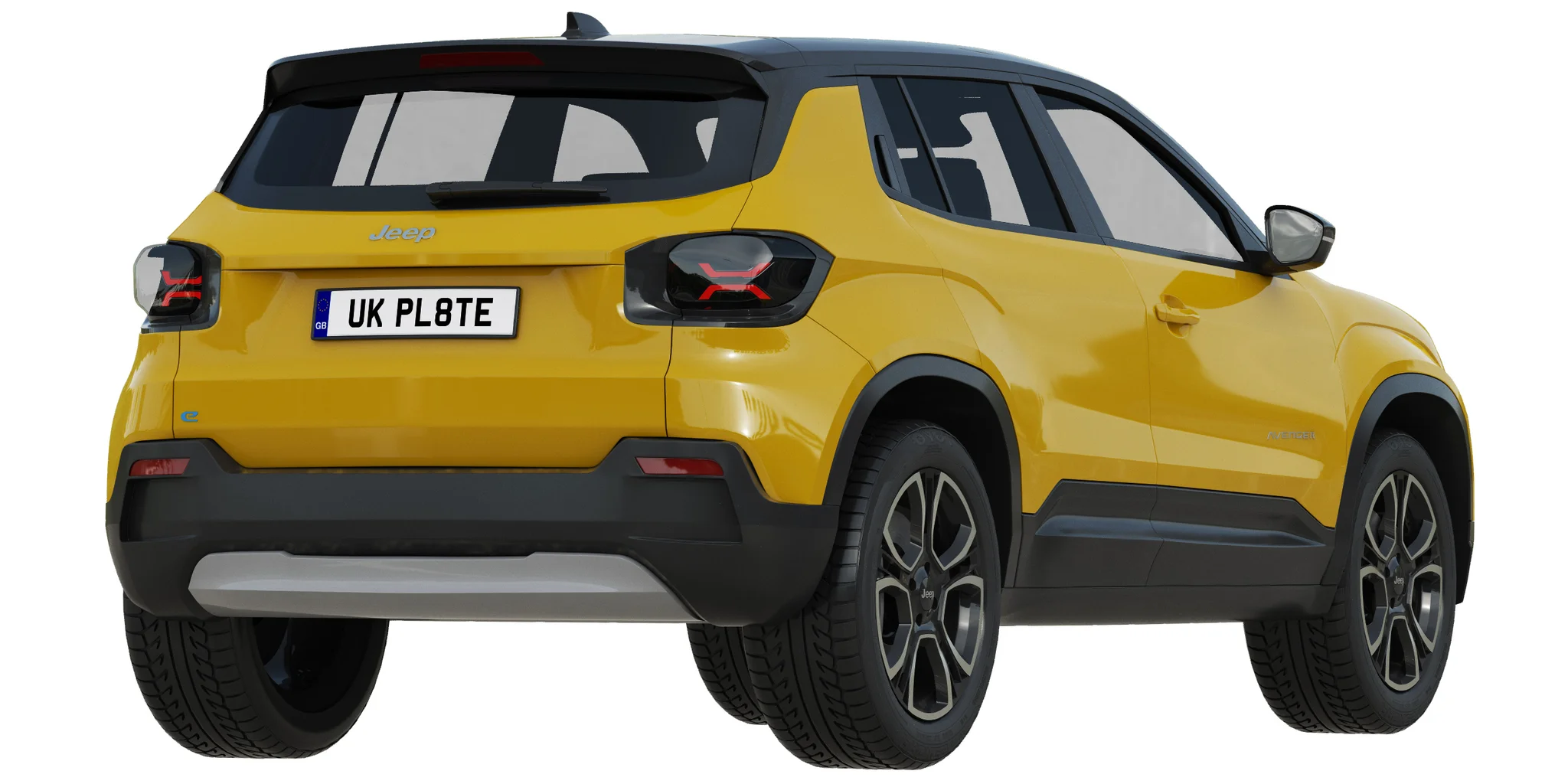 Jeep Avenger, 3D model preview 9