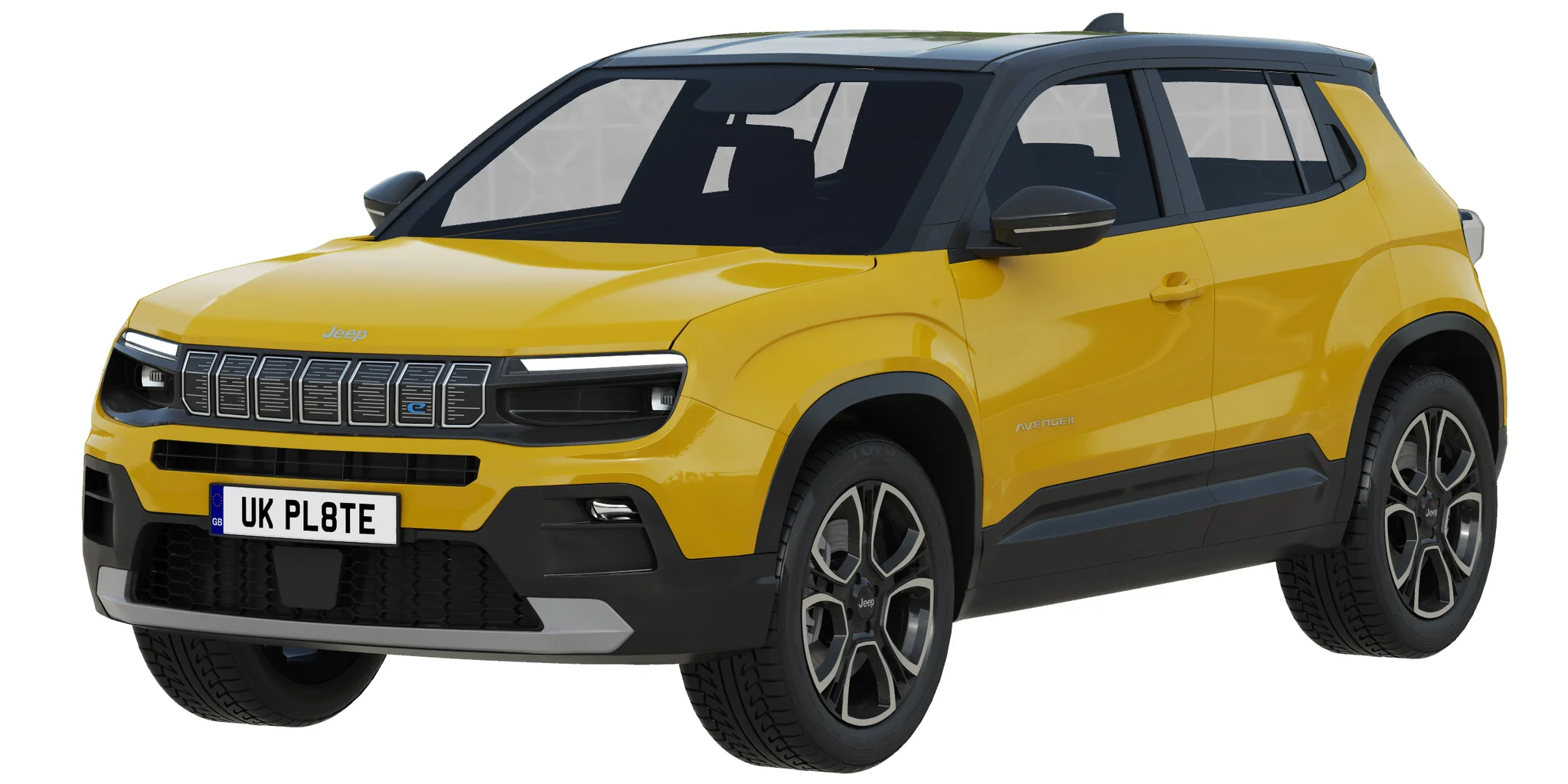 Jeep Avenger, 3D model preview 13