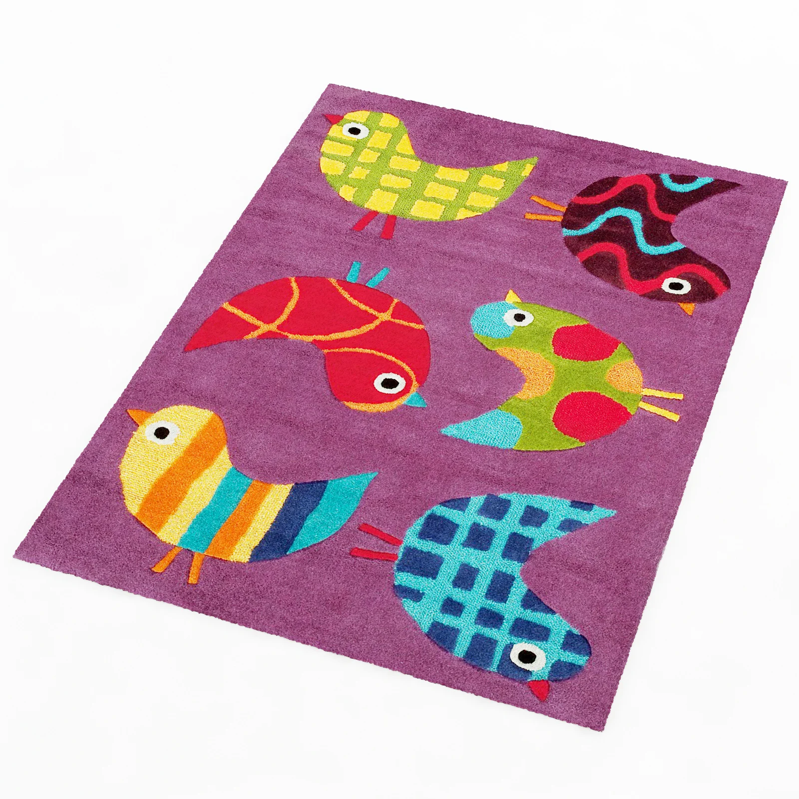Arte Espina Kids Birds — 3D model preview 7