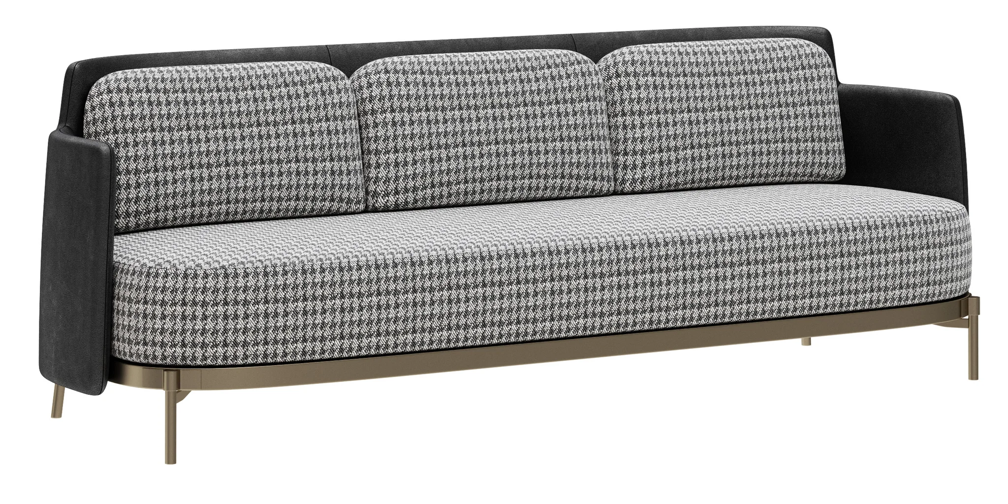 Minotti Tape Sofa — 3D model preview 1