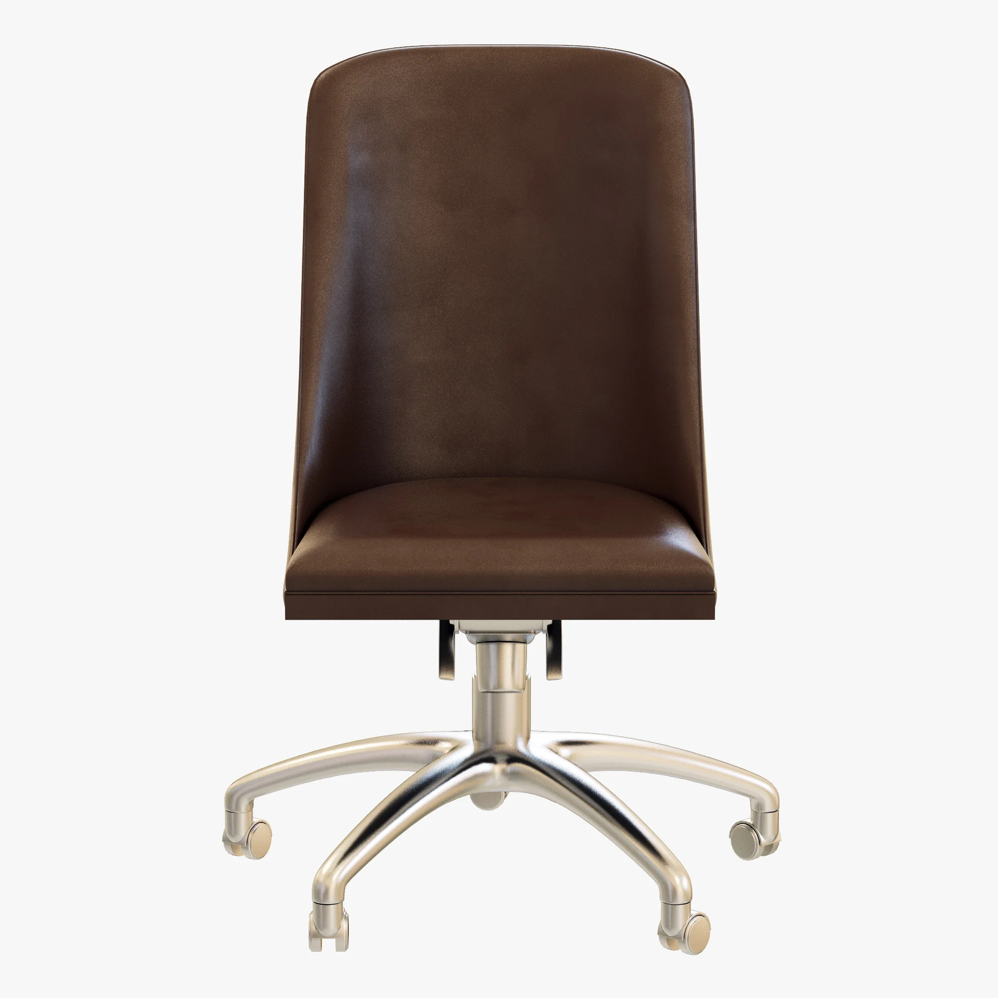 Baxter DECOR CHAIR WITH WHEELS — 3D model preview 5