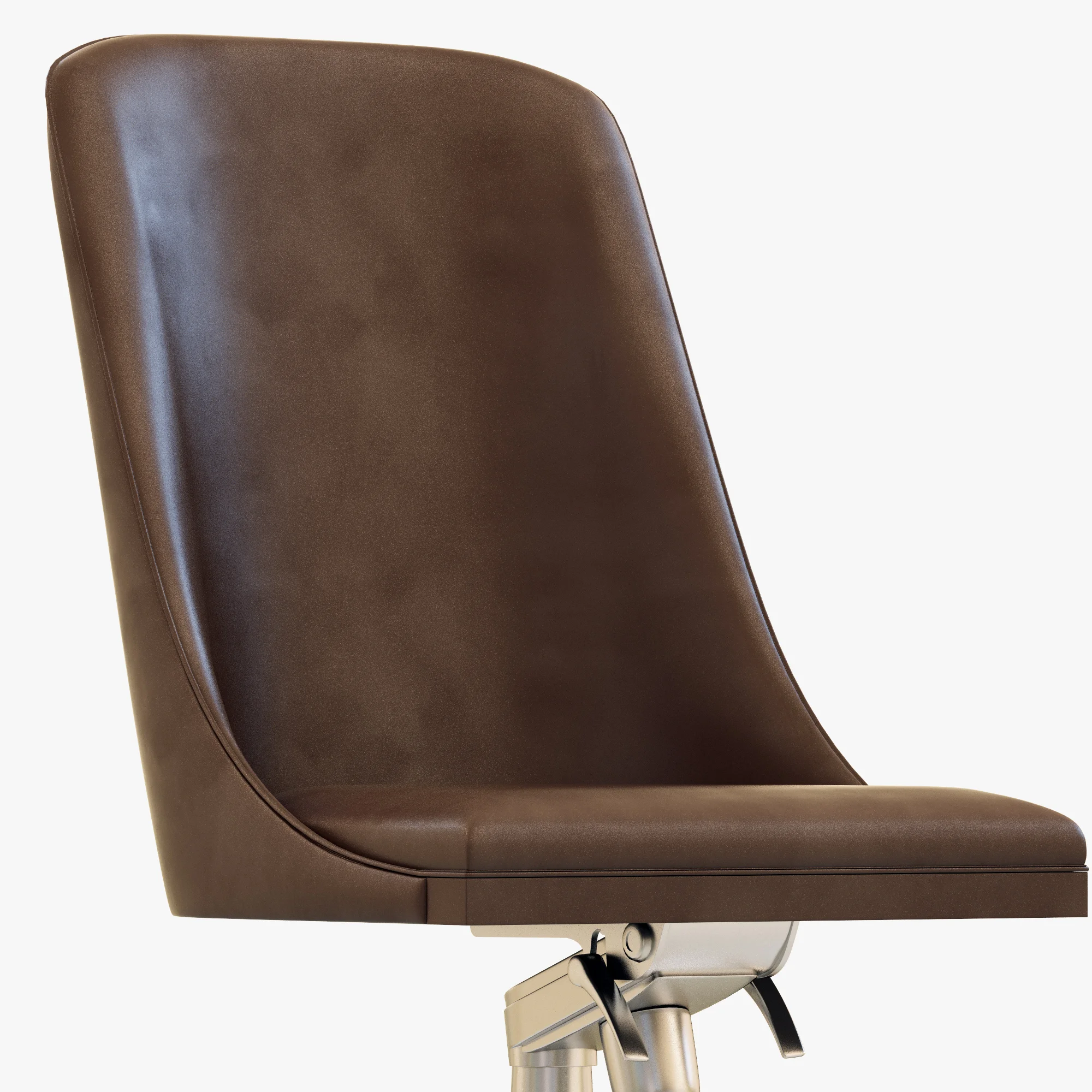 Baxter DECOR CHAIR WITH WHEELS — 3D model preview 6