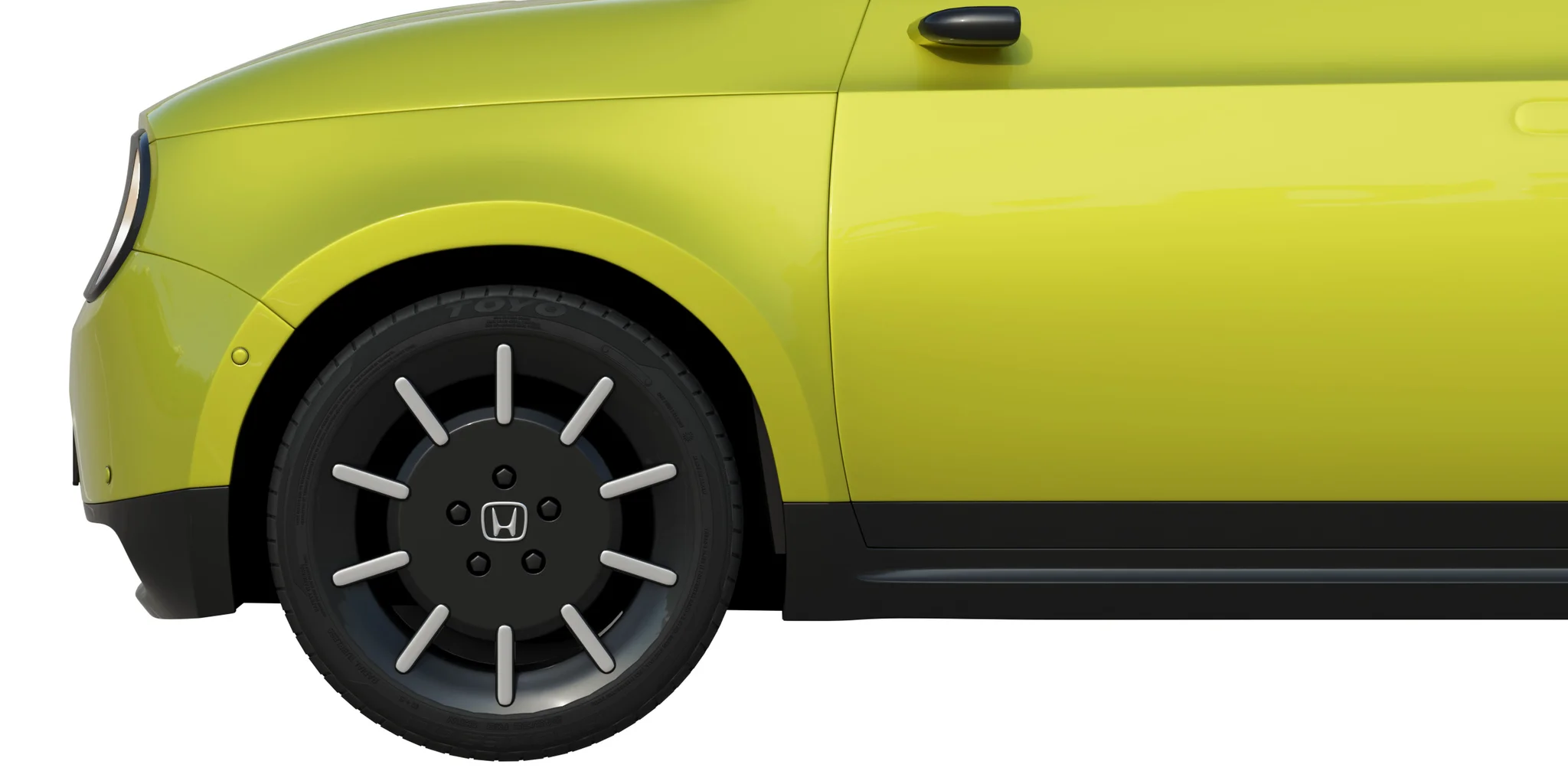 Honda E Prototype, 3D model preview 1