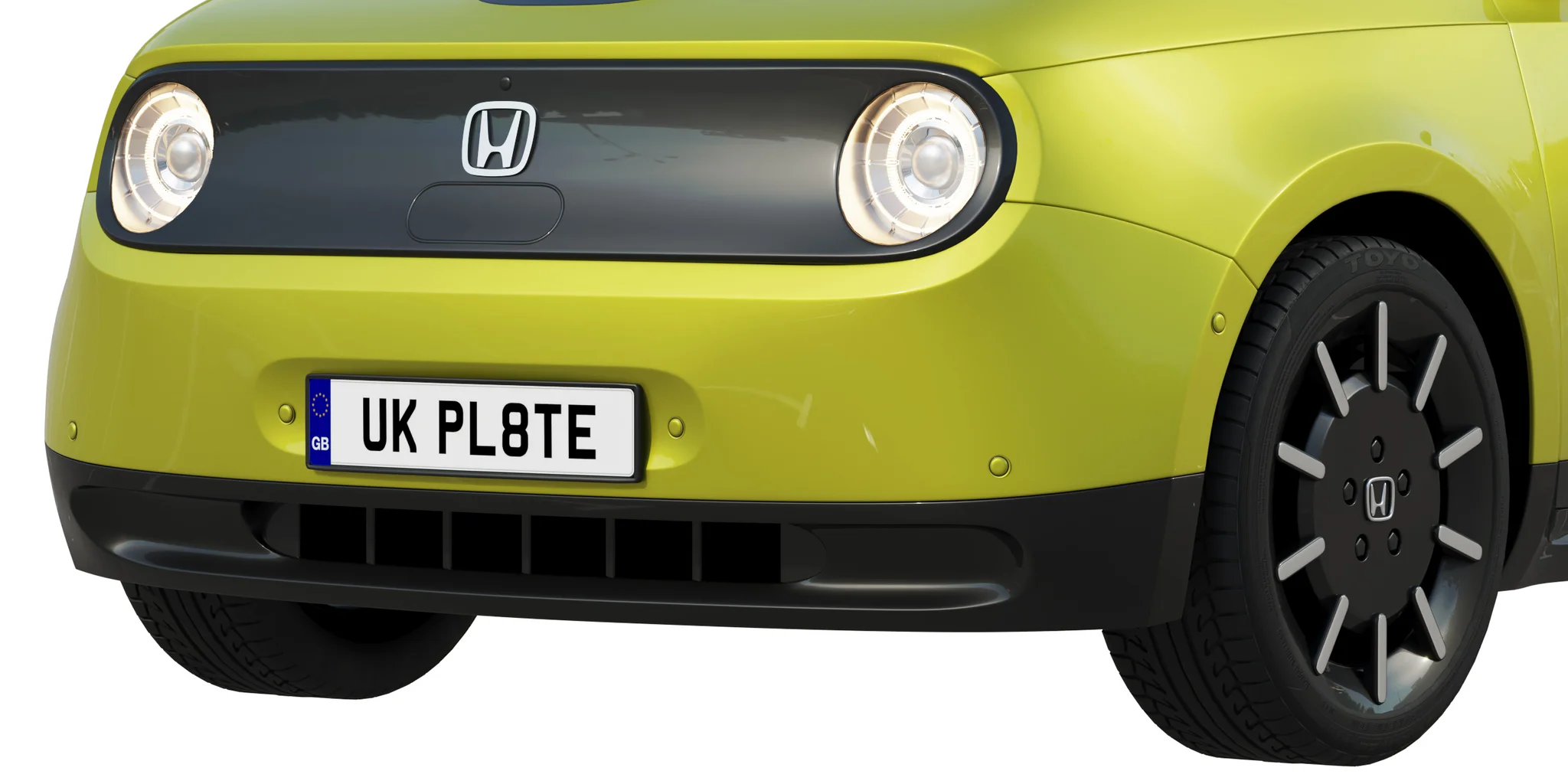 Honda E Prototype, 3D model preview 2
