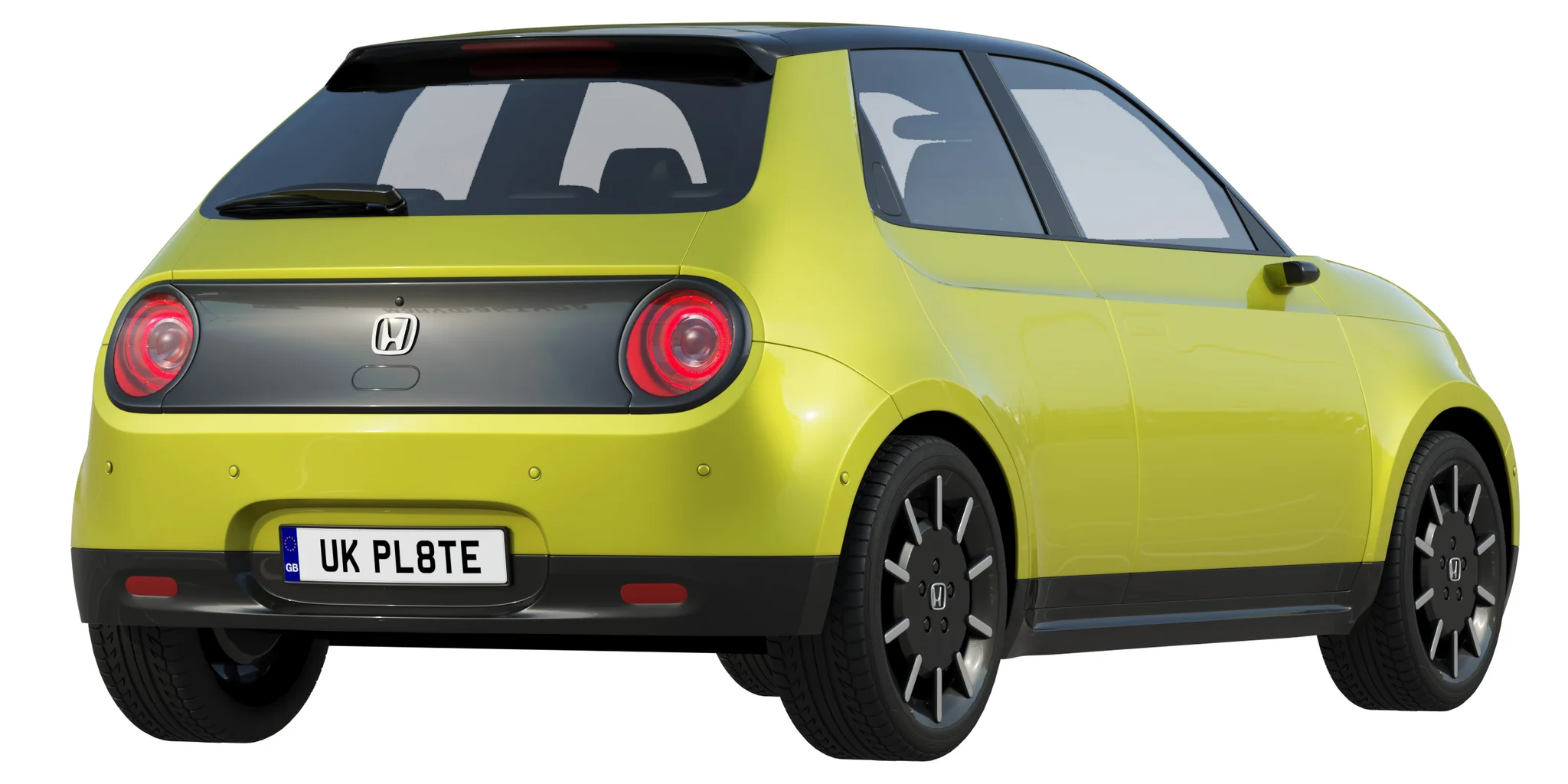 Honda E Prototype, 3D model preview 4