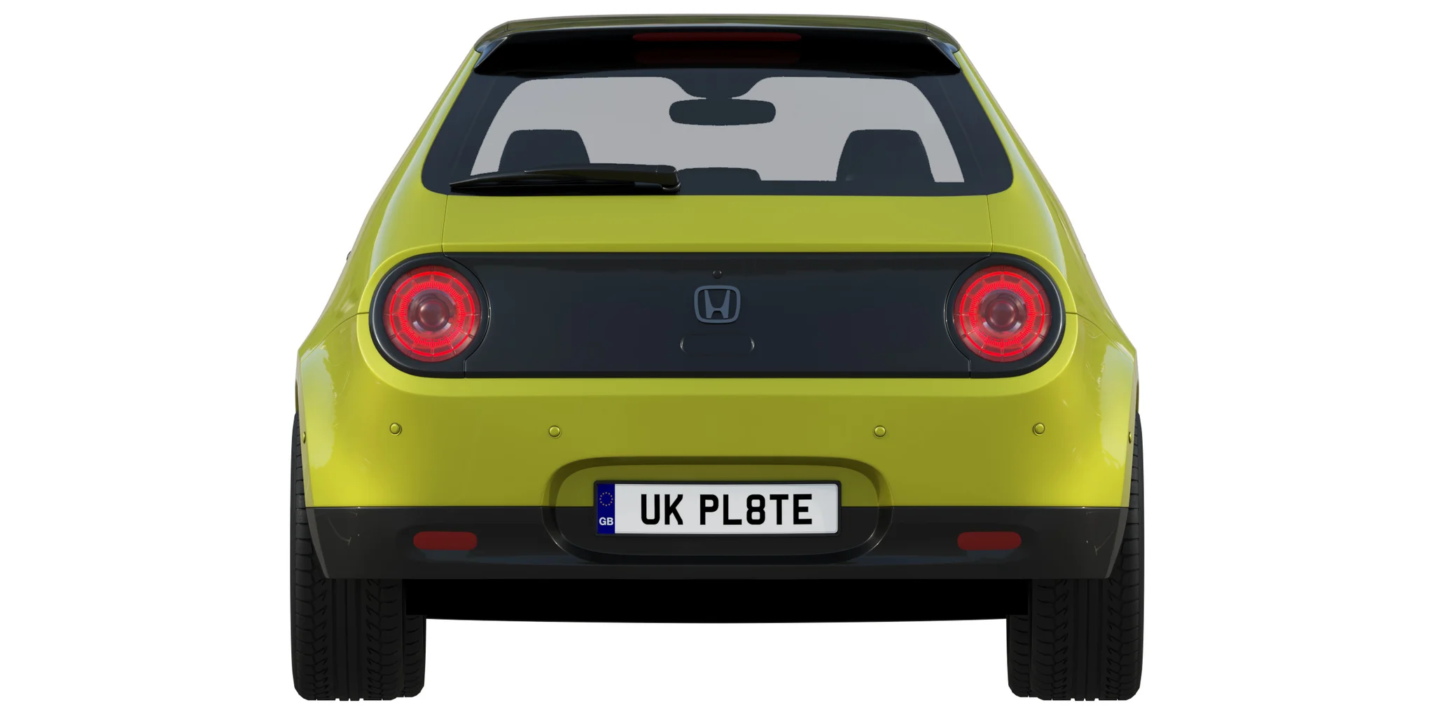 Honda E Prototype, 3D model preview 7