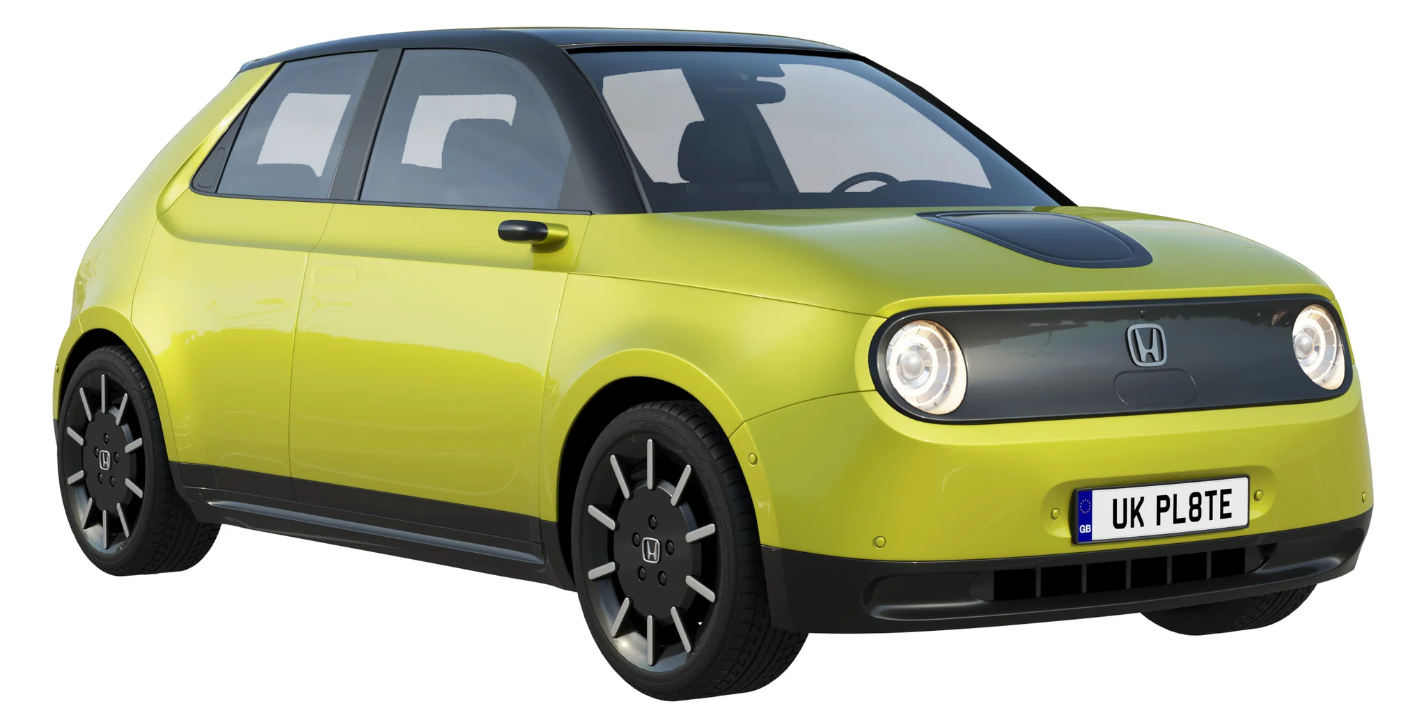 Honda E Prototype, 3D model preview 9
