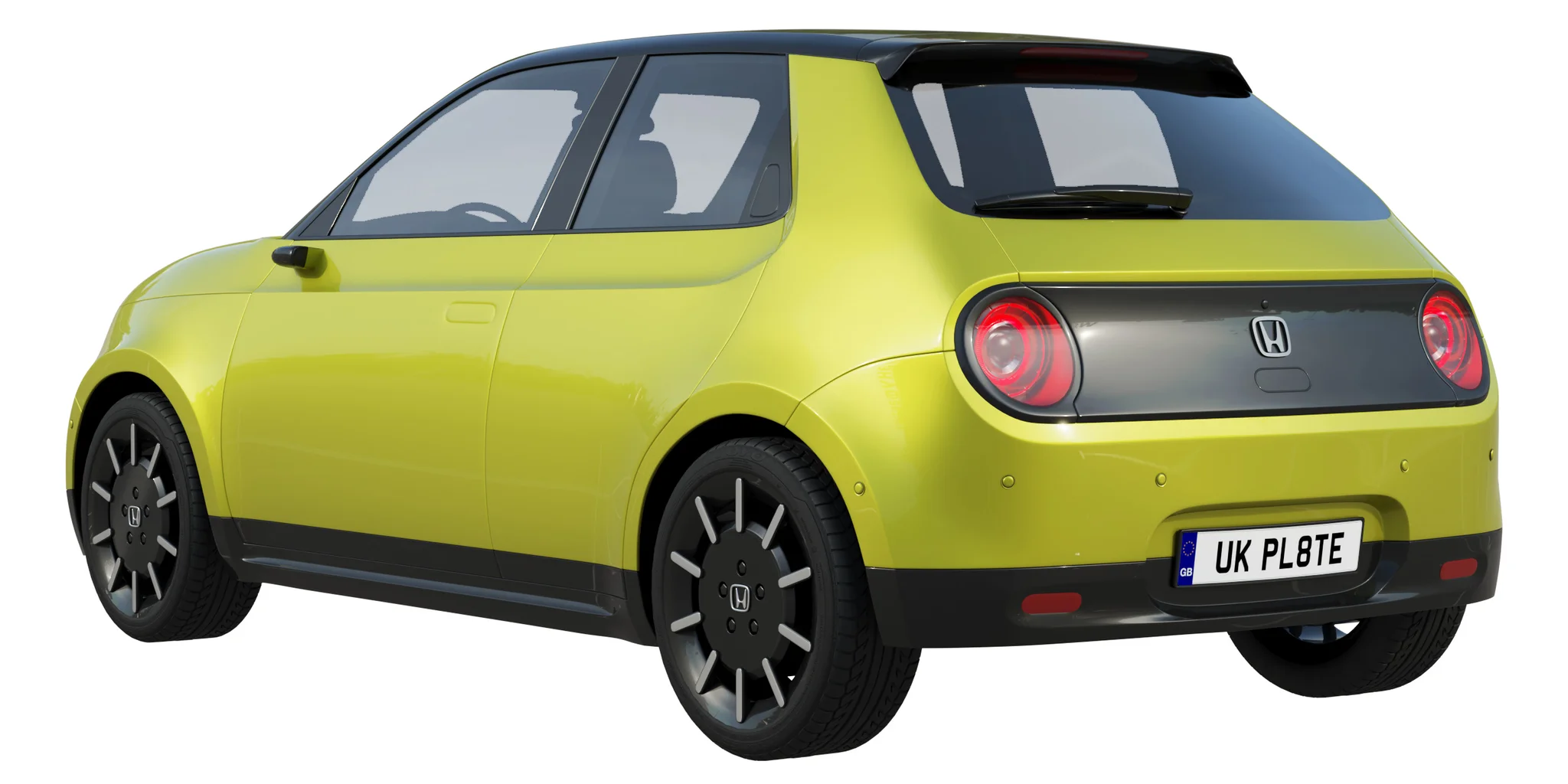 Honda E Prototype, 3D model preview 13