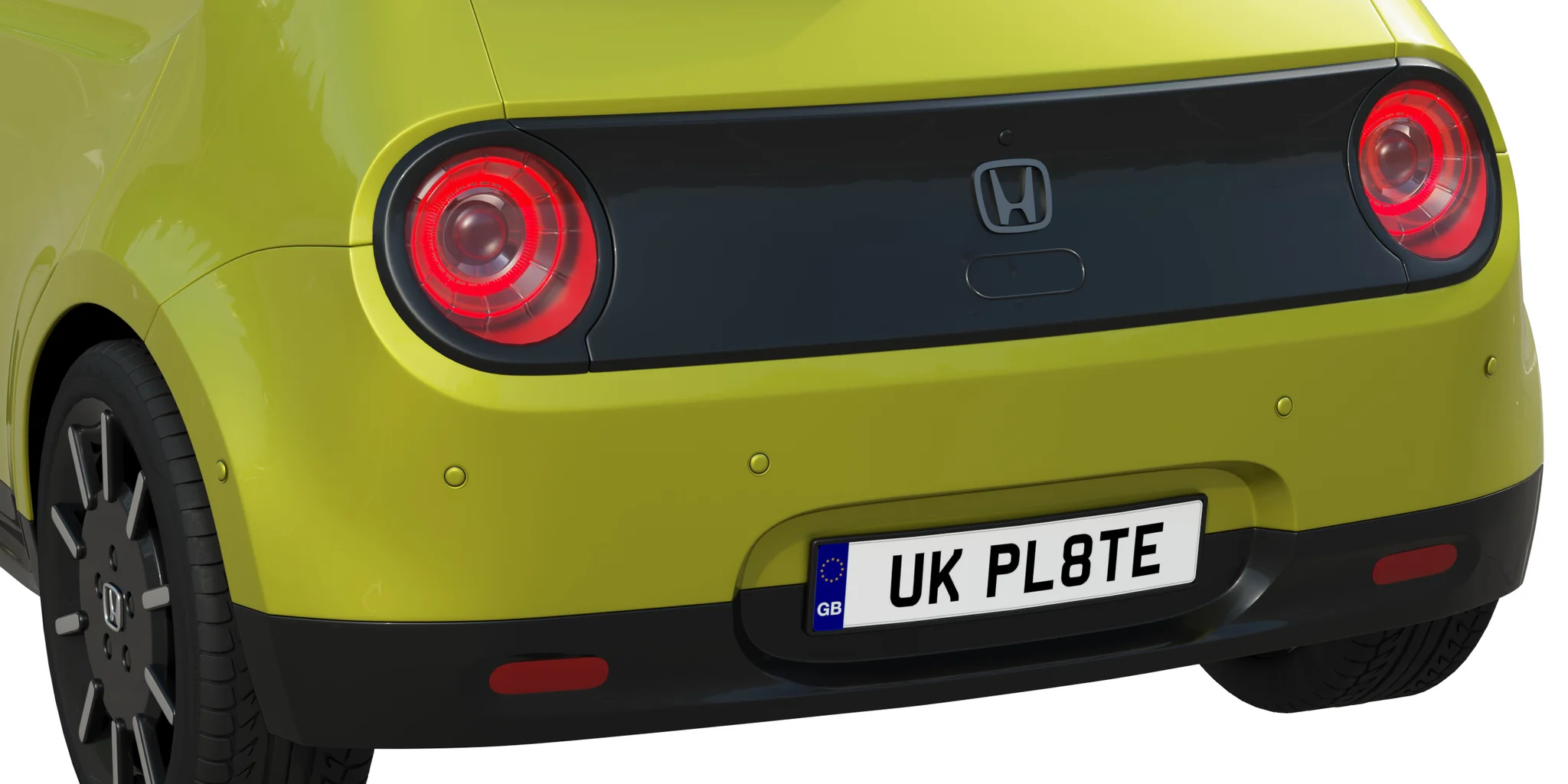 Honda E Prototype, 3D model preview 15