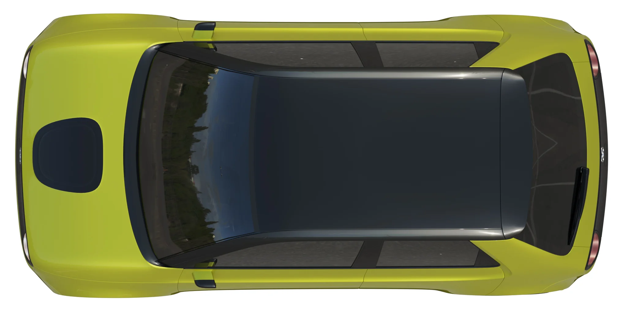 Honda E Prototype, 3D model preview 19