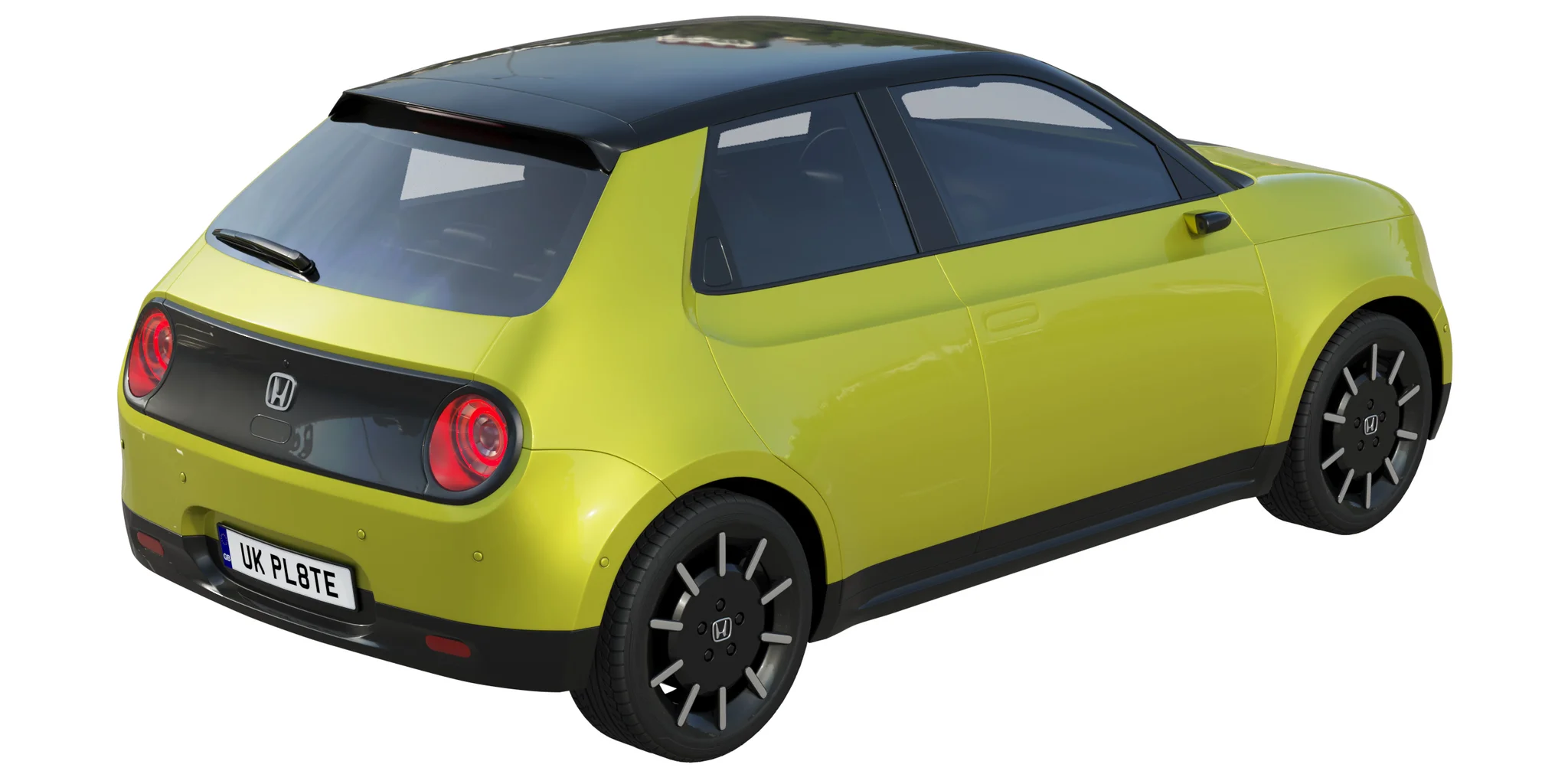 Honda E Prototype, 3D model preview 21