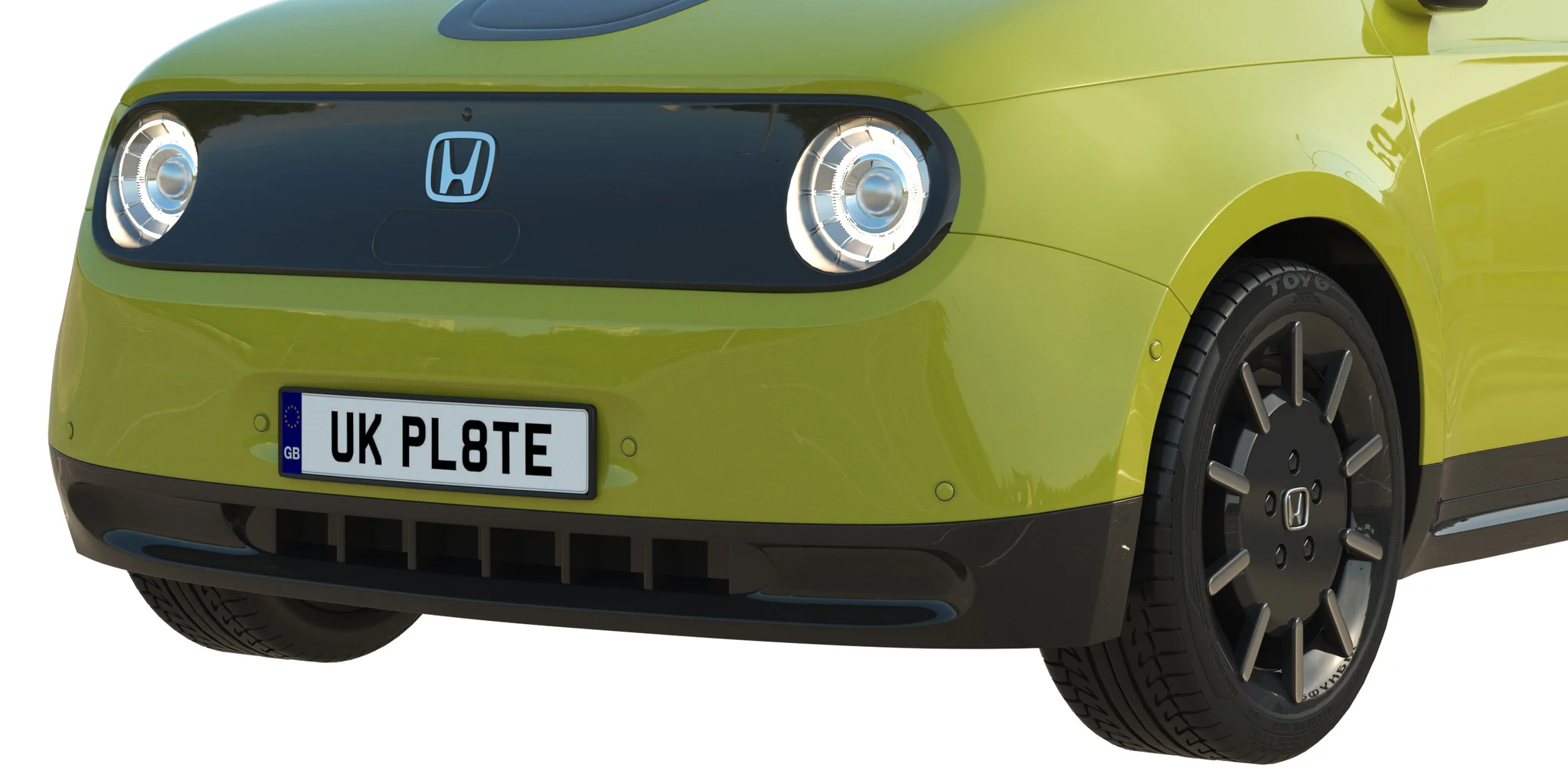 Honda E Prototype, 3D model preview 23