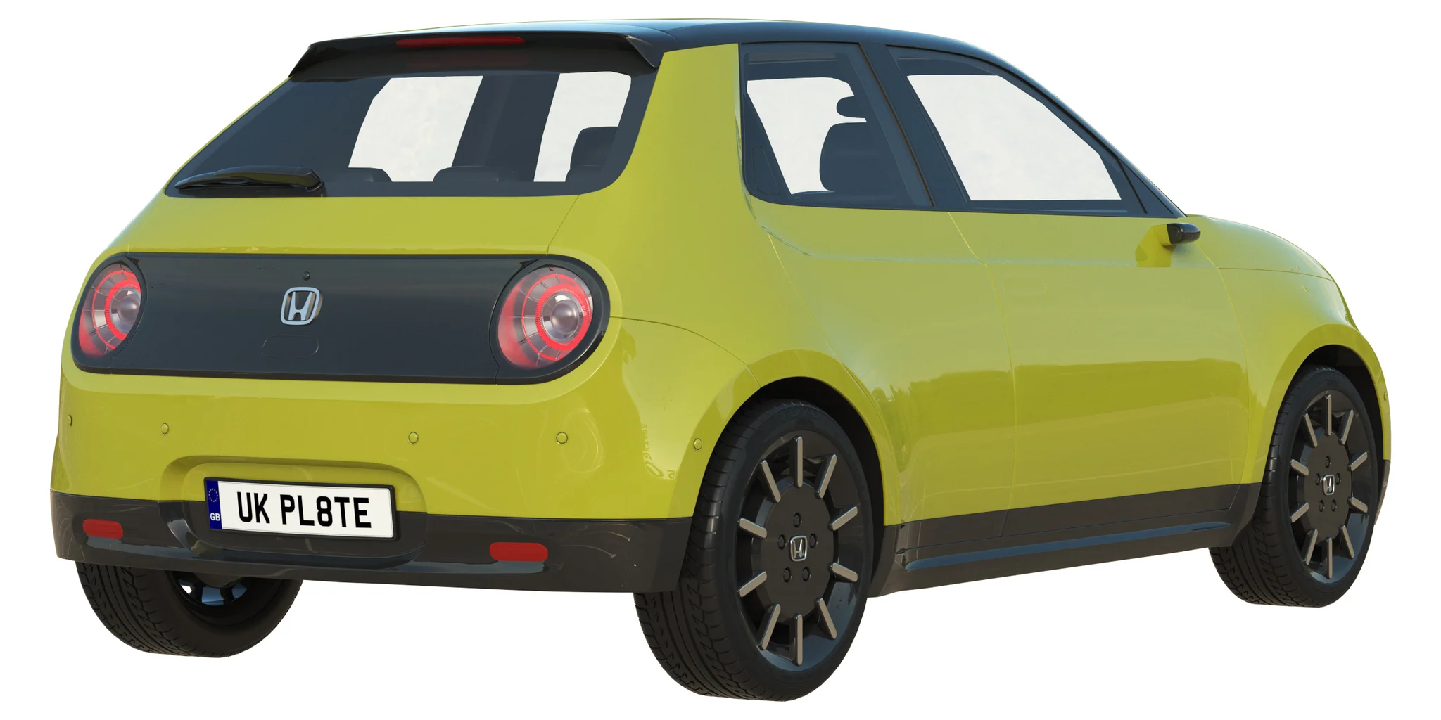 Honda E Prototype, 3D model preview 25