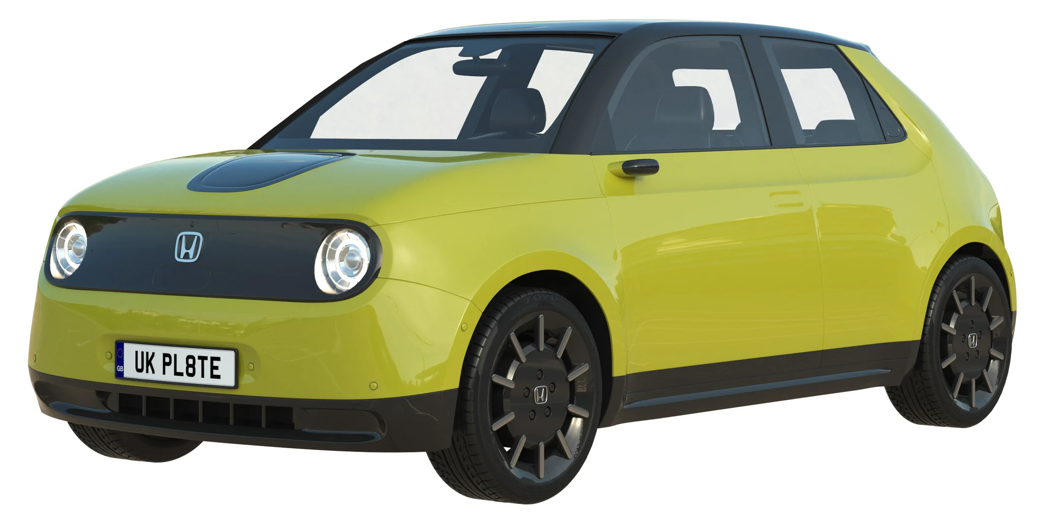 Honda E Prototype, 3D model preview 27