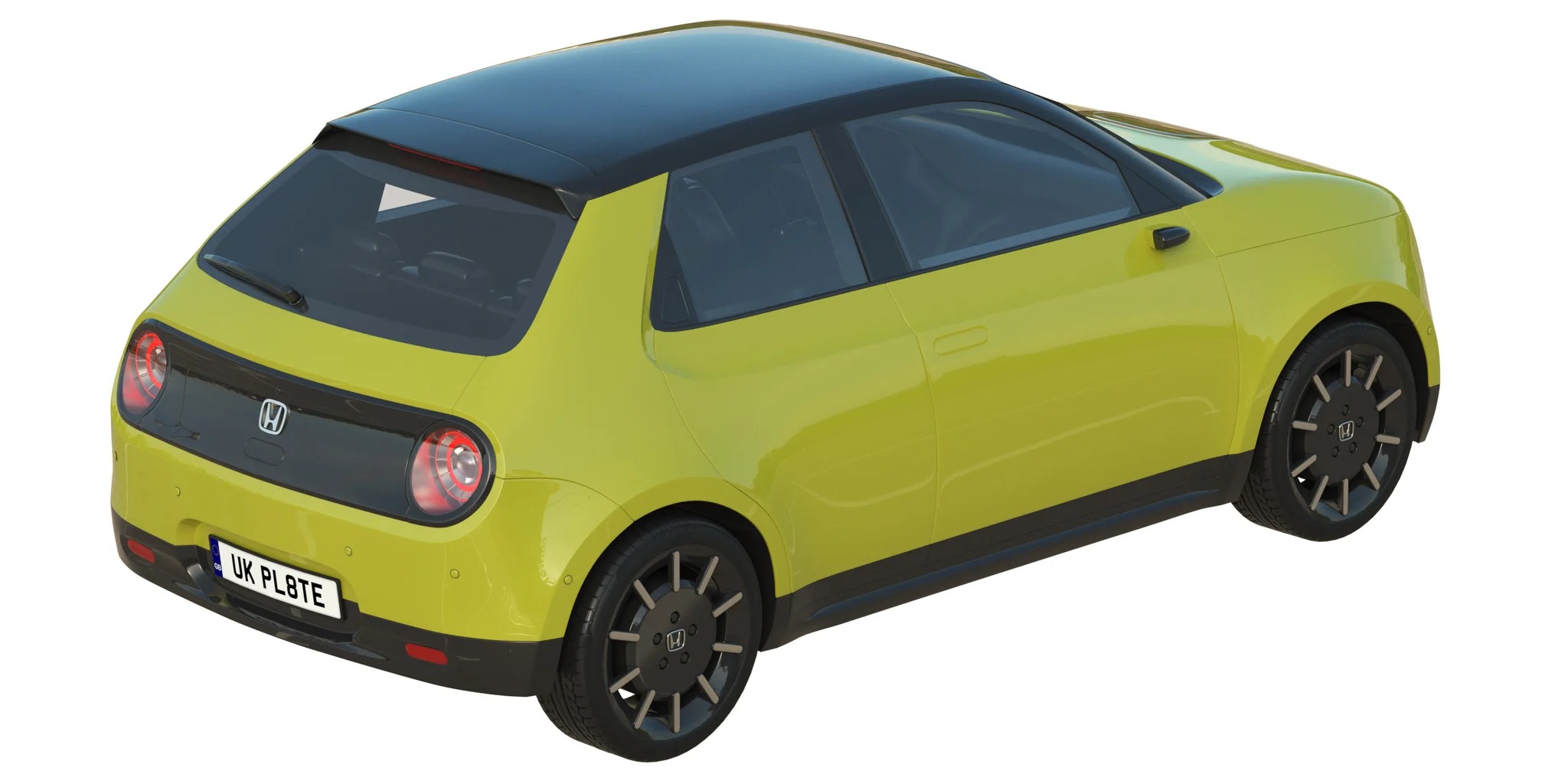 Honda E Prototype, 3D model preview 35