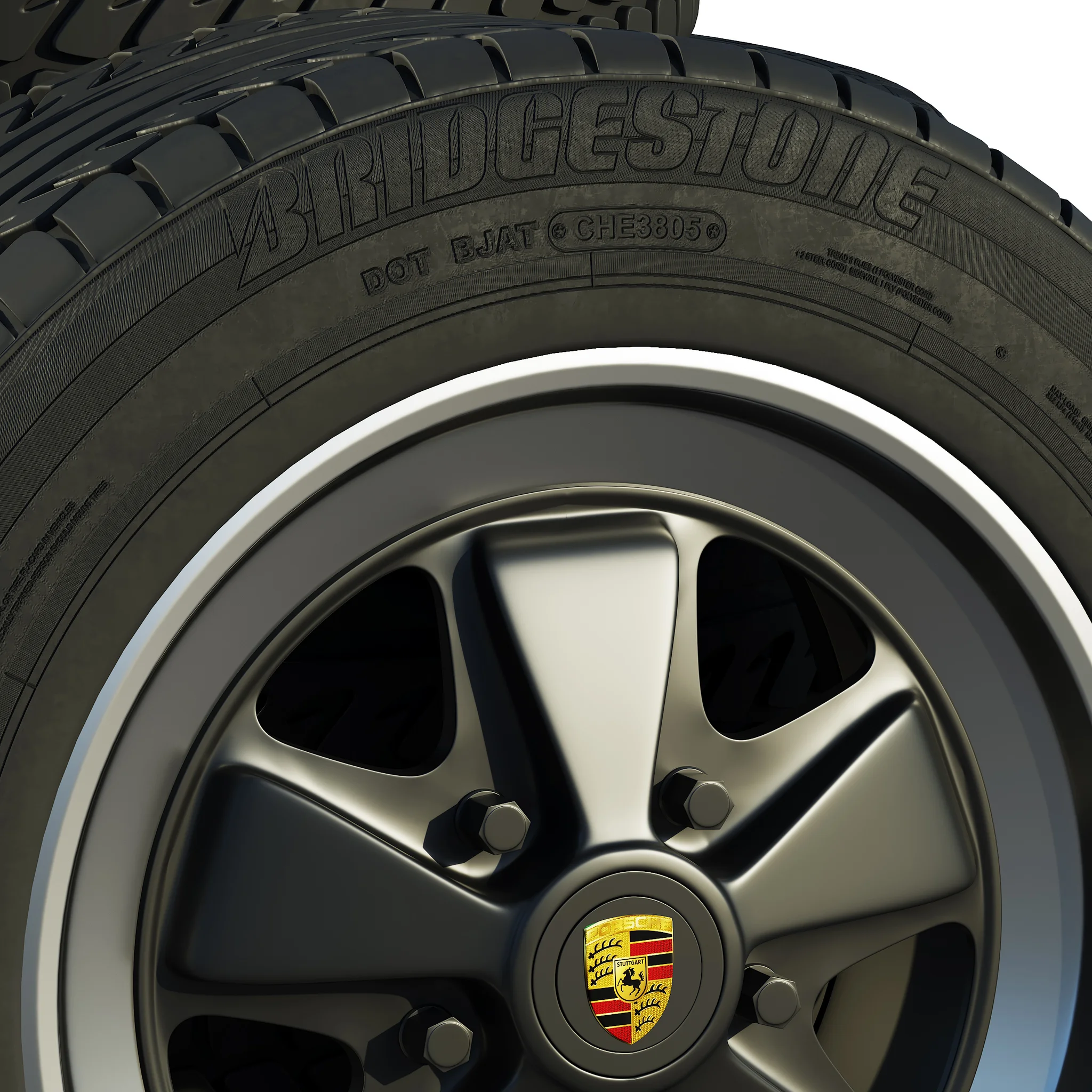 Porsche Tire 6 — 3D model preview 3