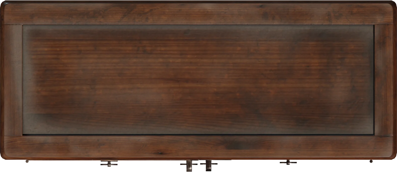Chinese Antique Display Cabinet with Open Shelves, 3D model preview 4