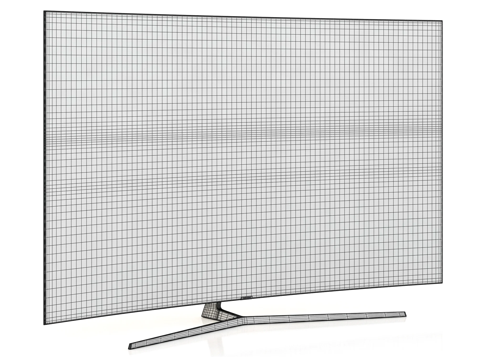 Samsung 78 SUHD 4K Curved Smart TV KS9000 Series 9 — 3D model preview 5