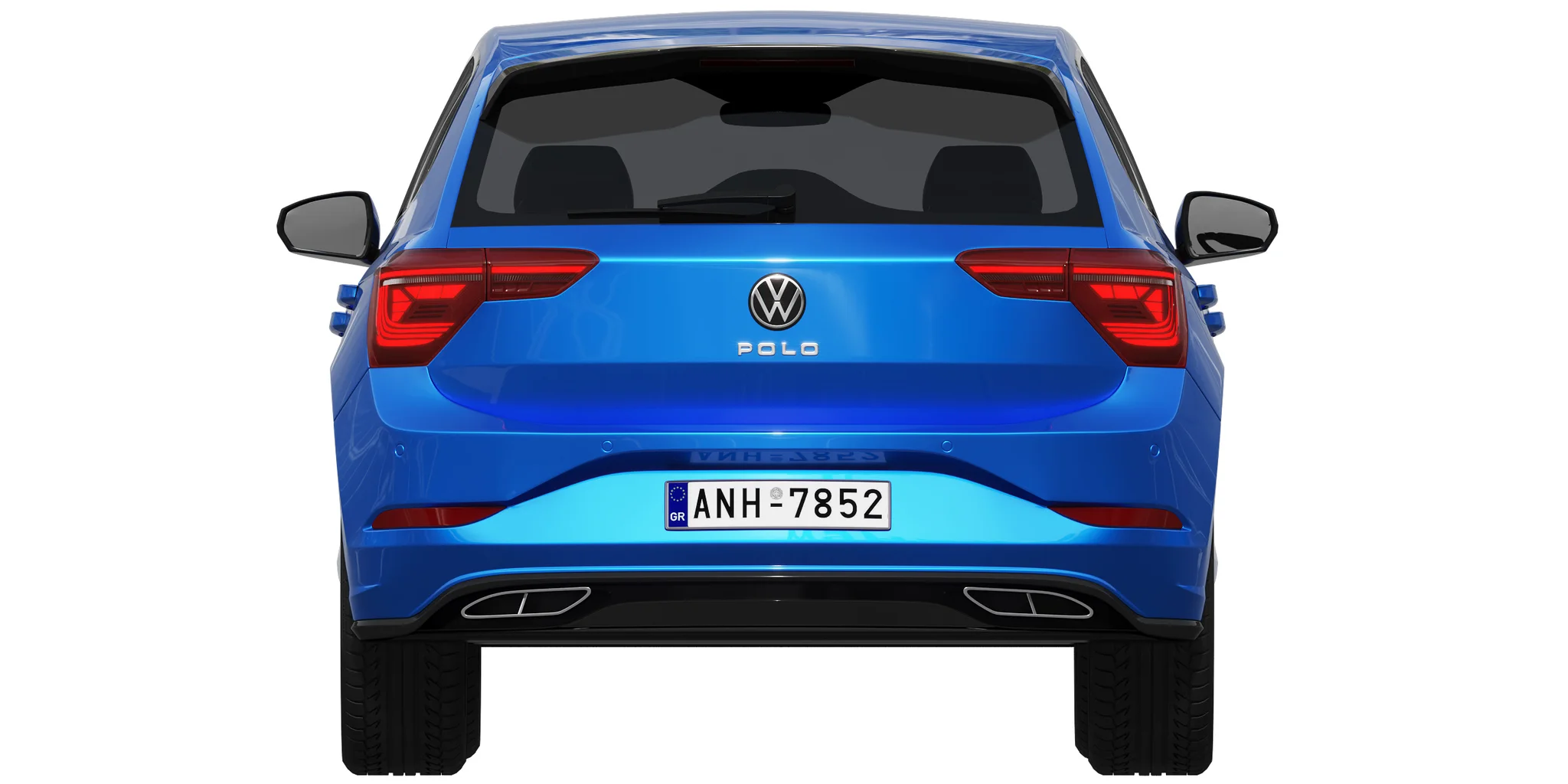 Volkswagen Polo 2022, 3D model preview 10