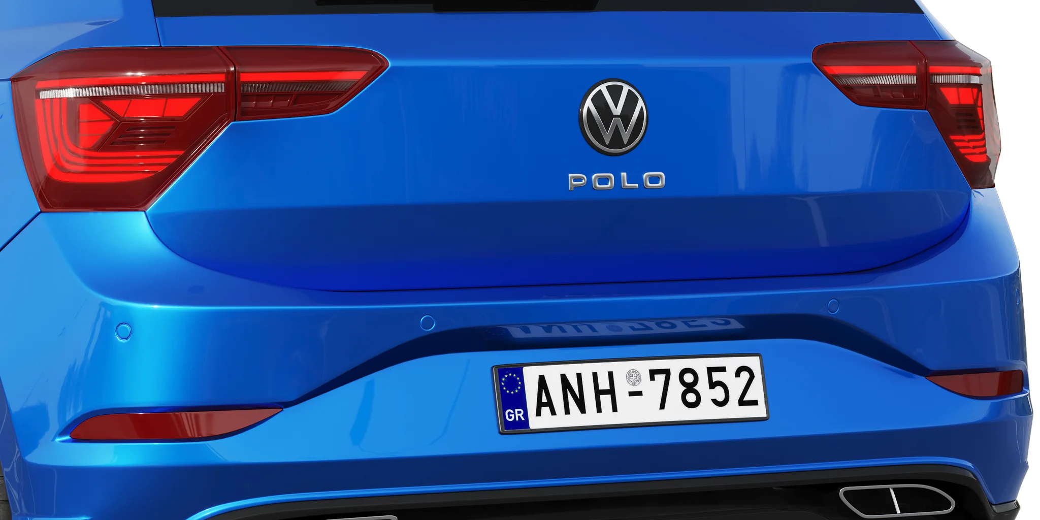 Volkswagen Polo 2022, 3D model preview 25