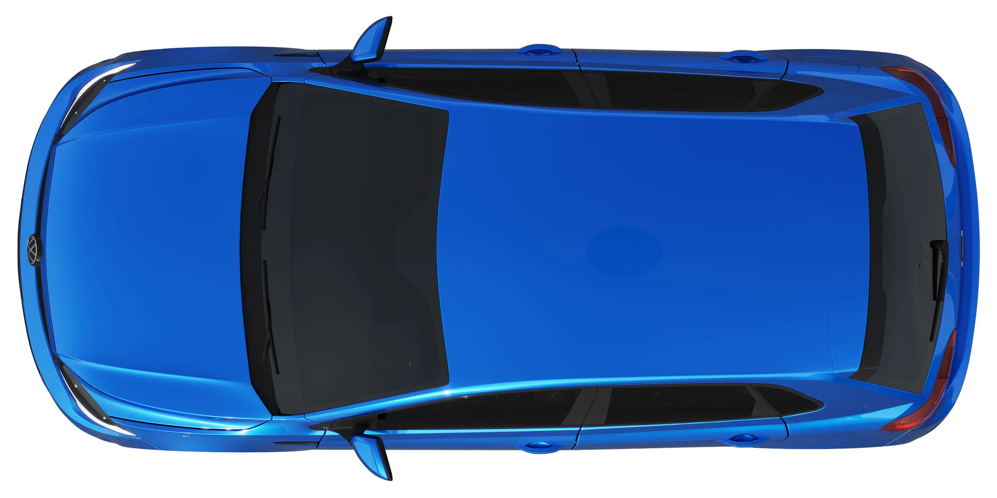 Volkswagen Polo 2022, 3D model preview 31