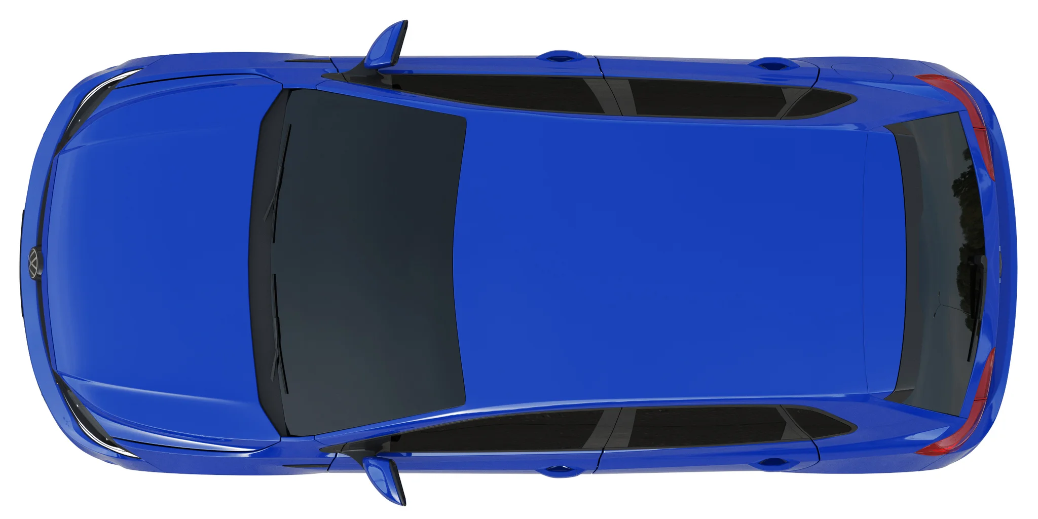 Volkswagen Polo 2022, 3D model preview 32