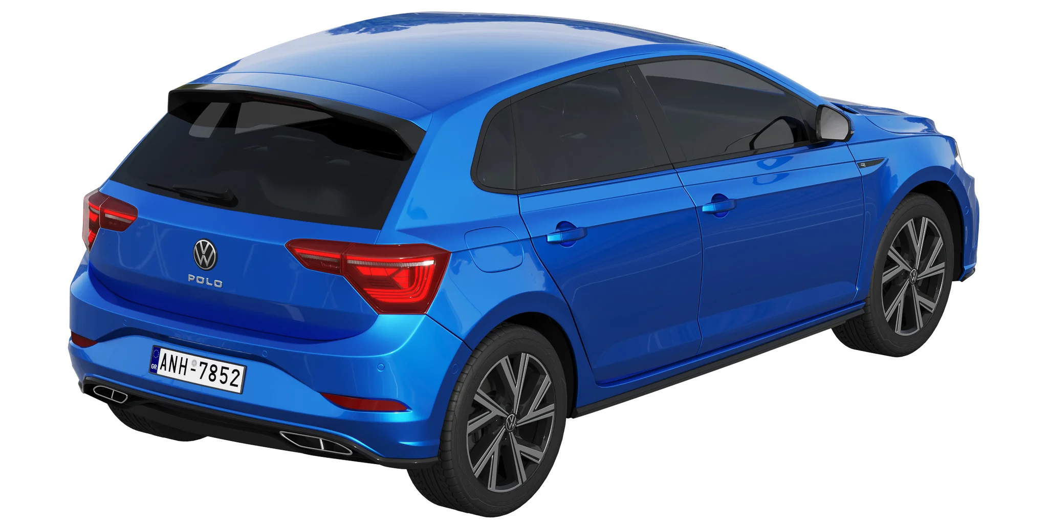 Volkswagen Polo 2022, 3D model preview 35