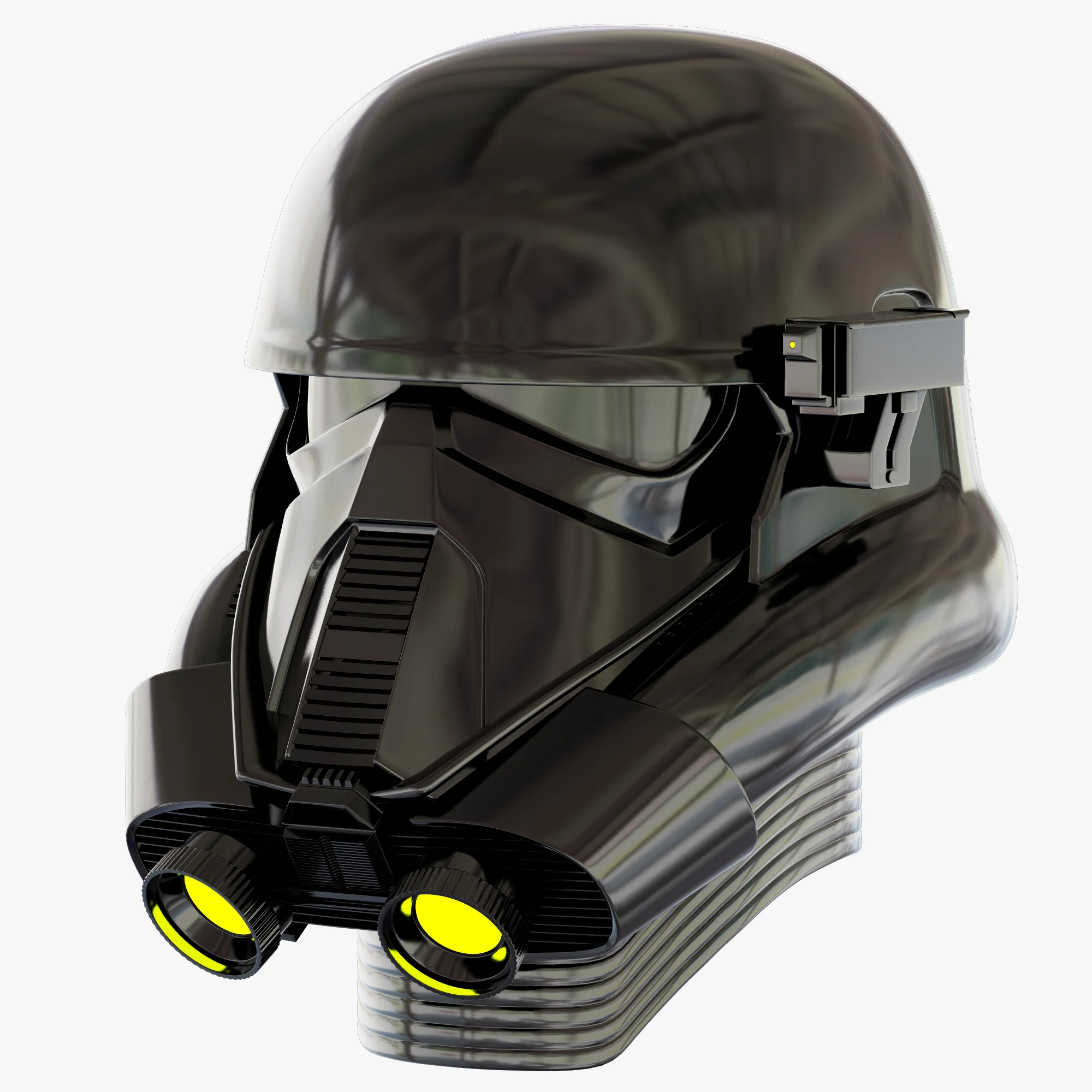 Death Trooper Helmet — 3D model preview 8